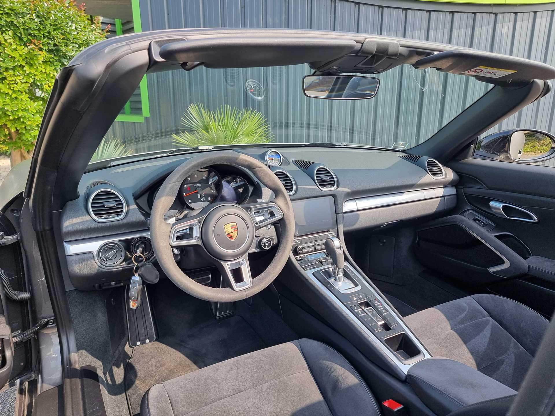 PORSCHE BOXSTER GTS 718 365HP BVA PDK SPORT CHRONO