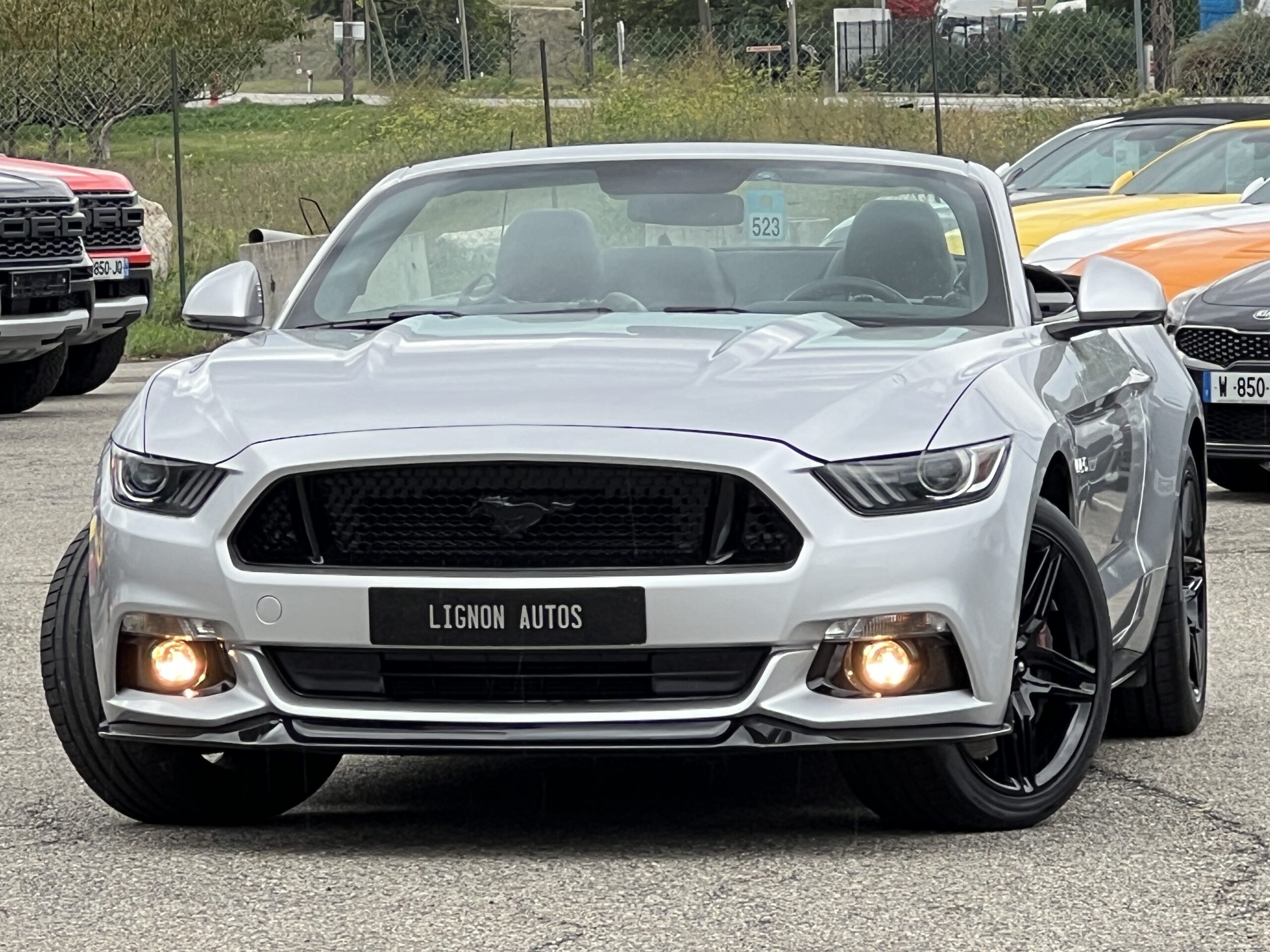Photo FORD MUSTANG CABRIOLET GT 5.0L V8 421 BVM6 PREMIUM