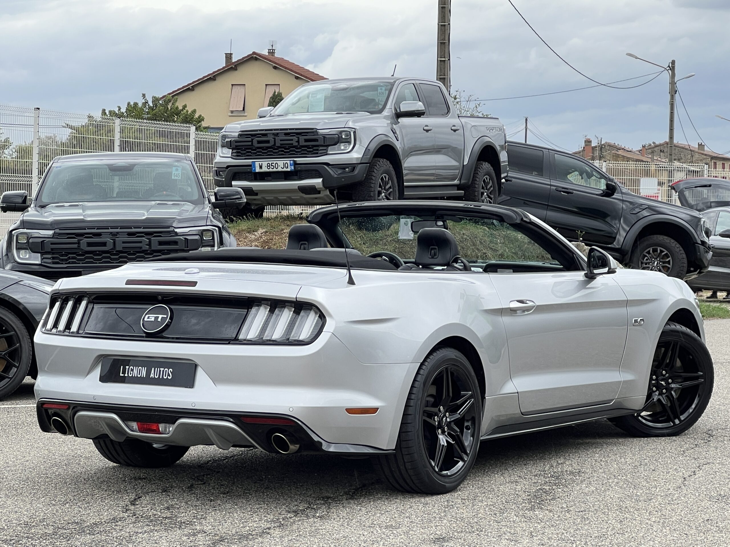 Photo FORD MUSTANG CABRIOLET GT 5.0L V8 421 BVM6 PREMIUM