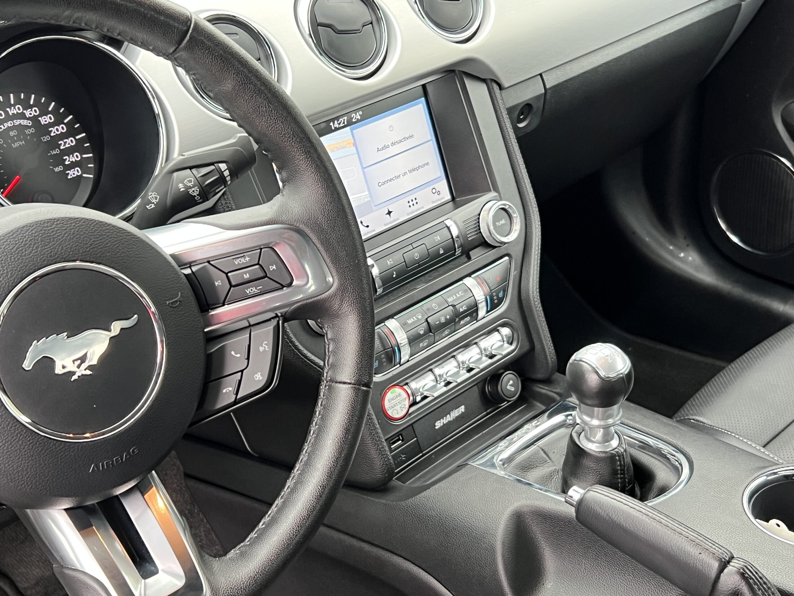 Photo FORD MUSTANG CABRIOLET GT 5.0L V8 421 BVM6 PREMIUM