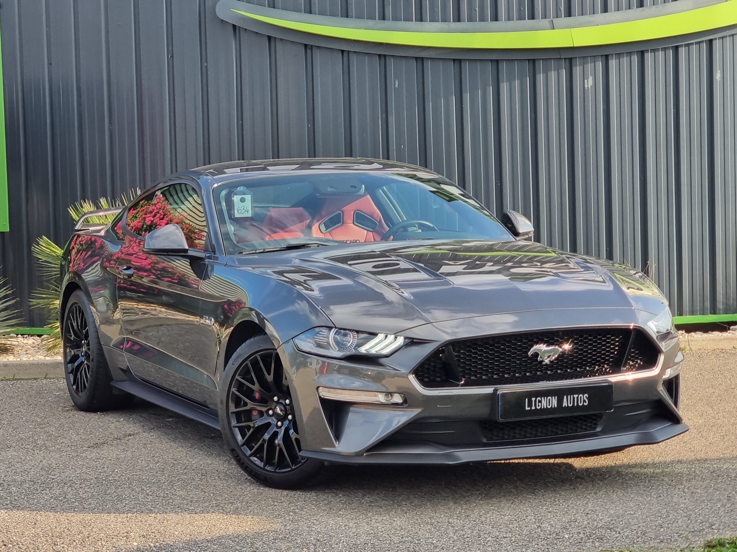 Photo FORD MUSTANG FASTBACK GT 5.0L V8 450 BVA10 RECARO