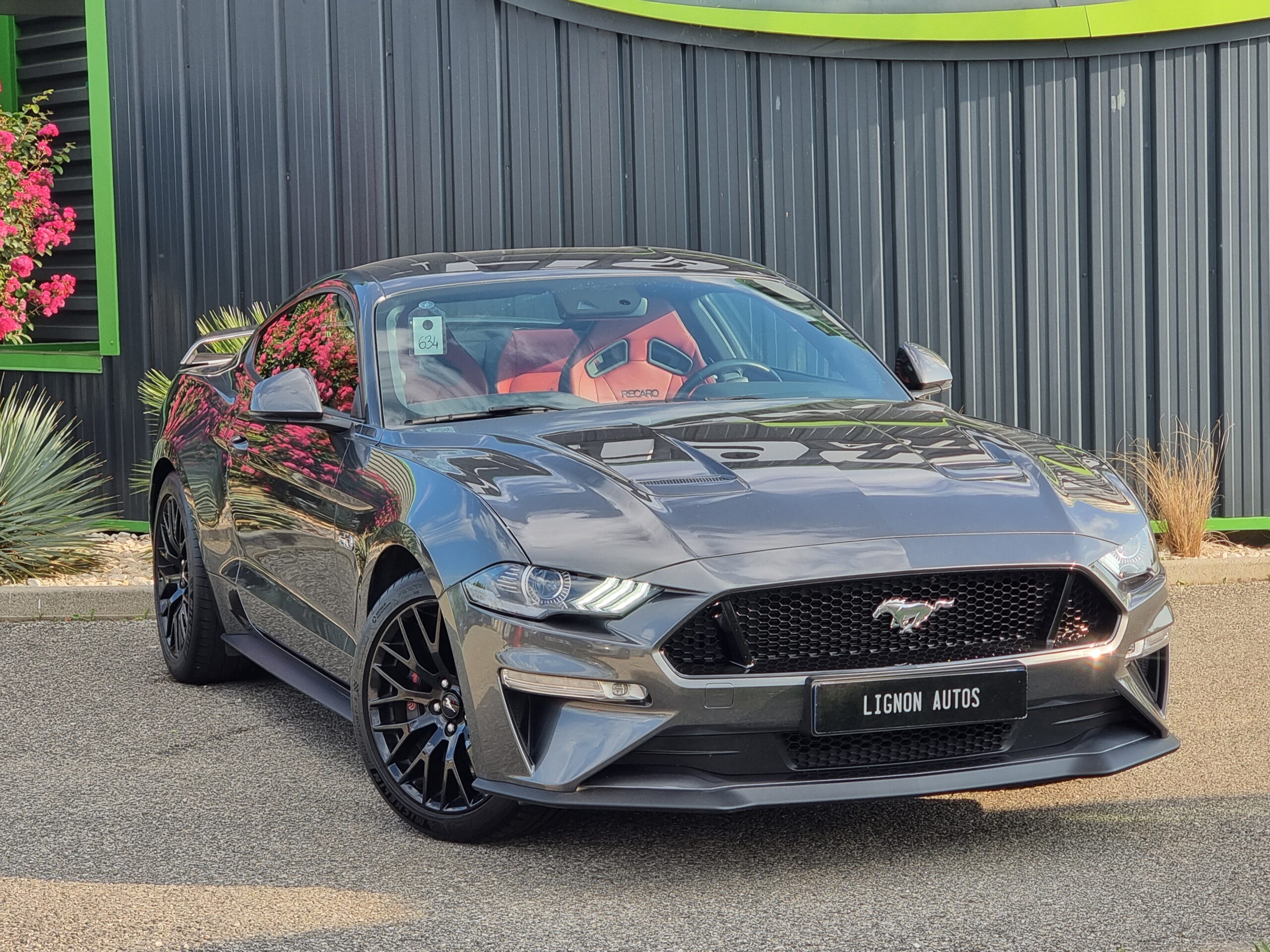 Photo FORD MUSTANG FASTBACK GT 5.0L V8 450 BVA10 RECARO