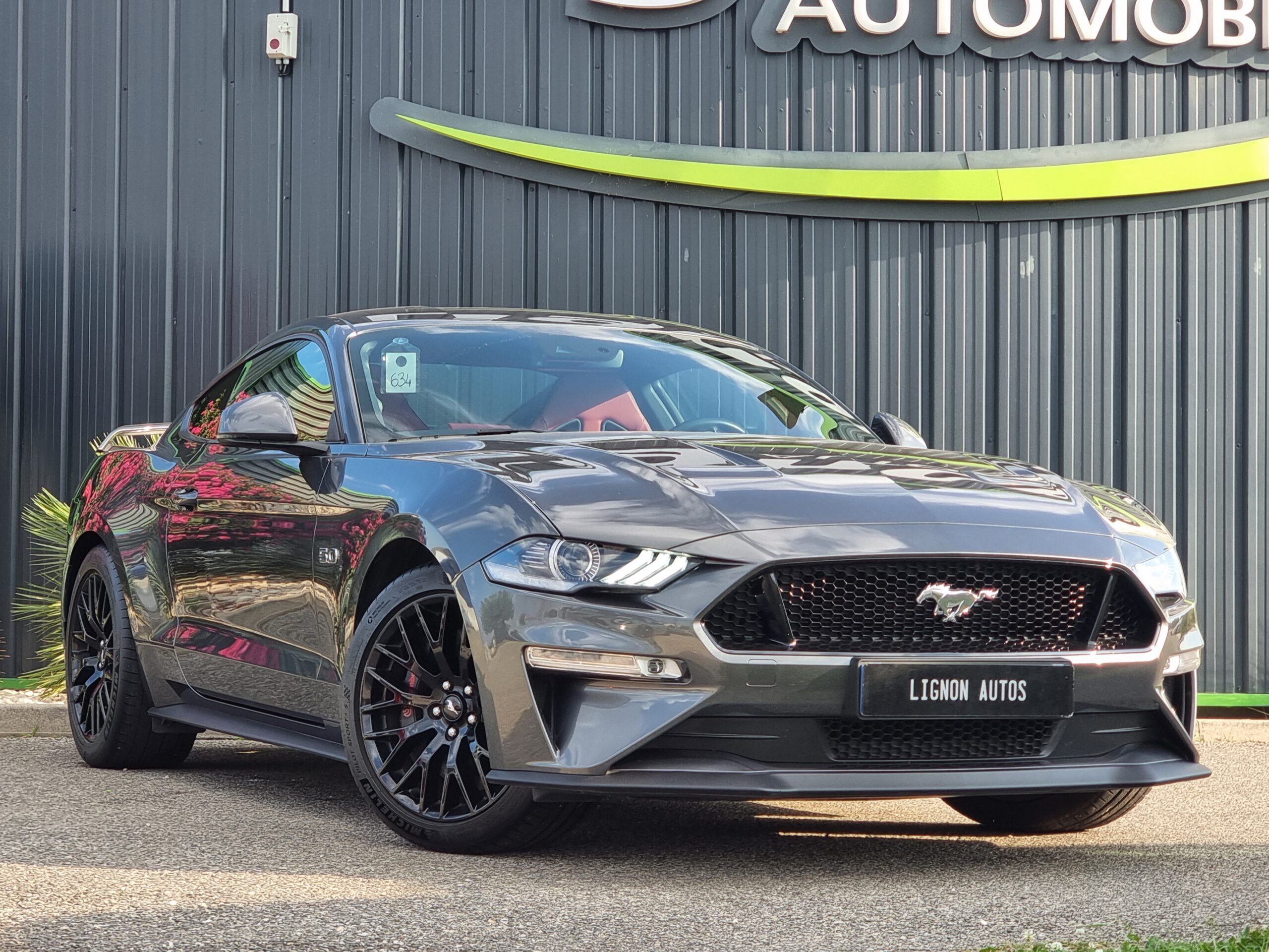 Photo FORD MUSTANG FASTBACK GT 5.0L V8 450 BVA10 RECARO