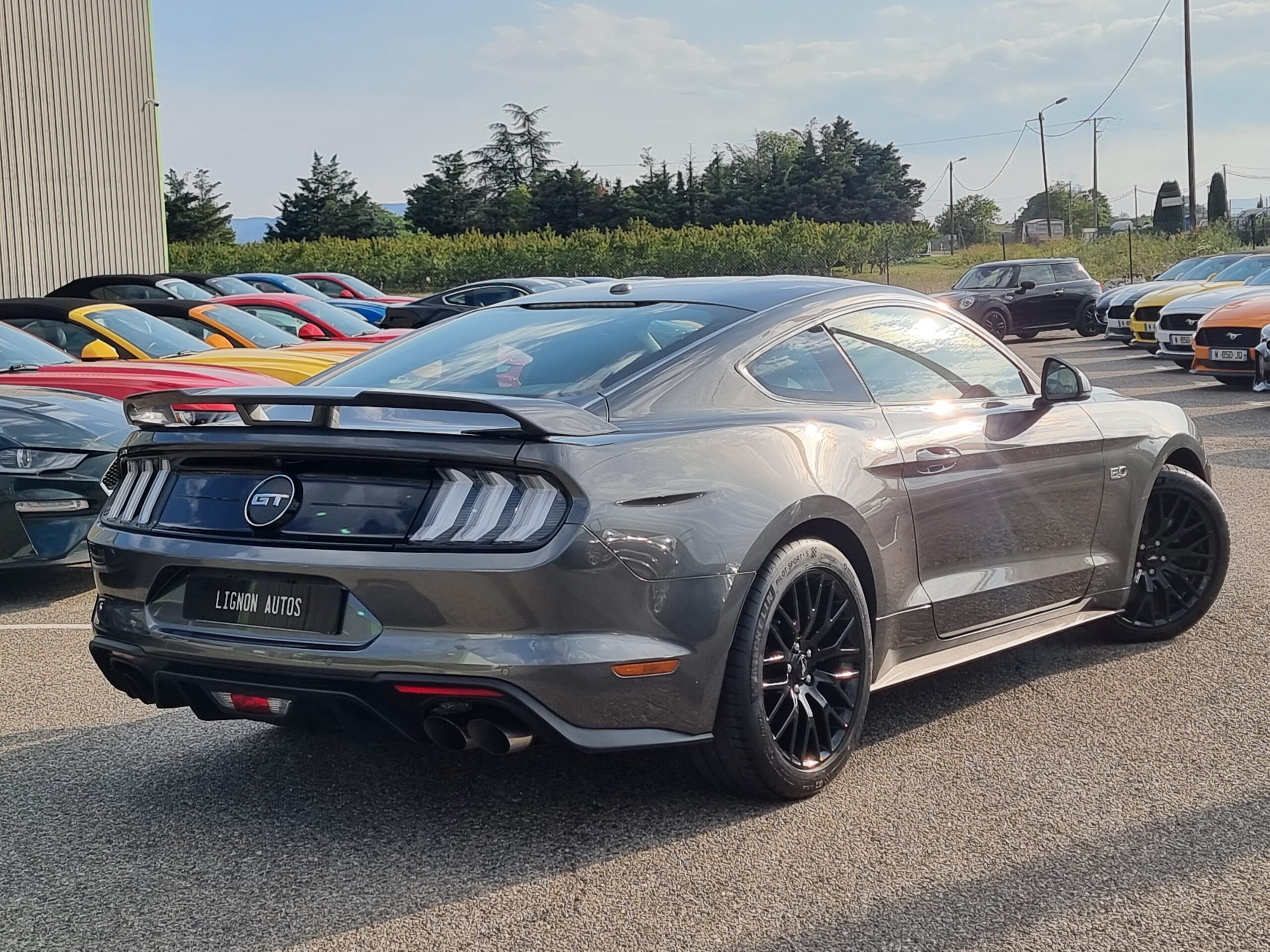 Photo FORD MUSTANG FASTBACK GT 5.0L V8 450 BVA10 RECARO