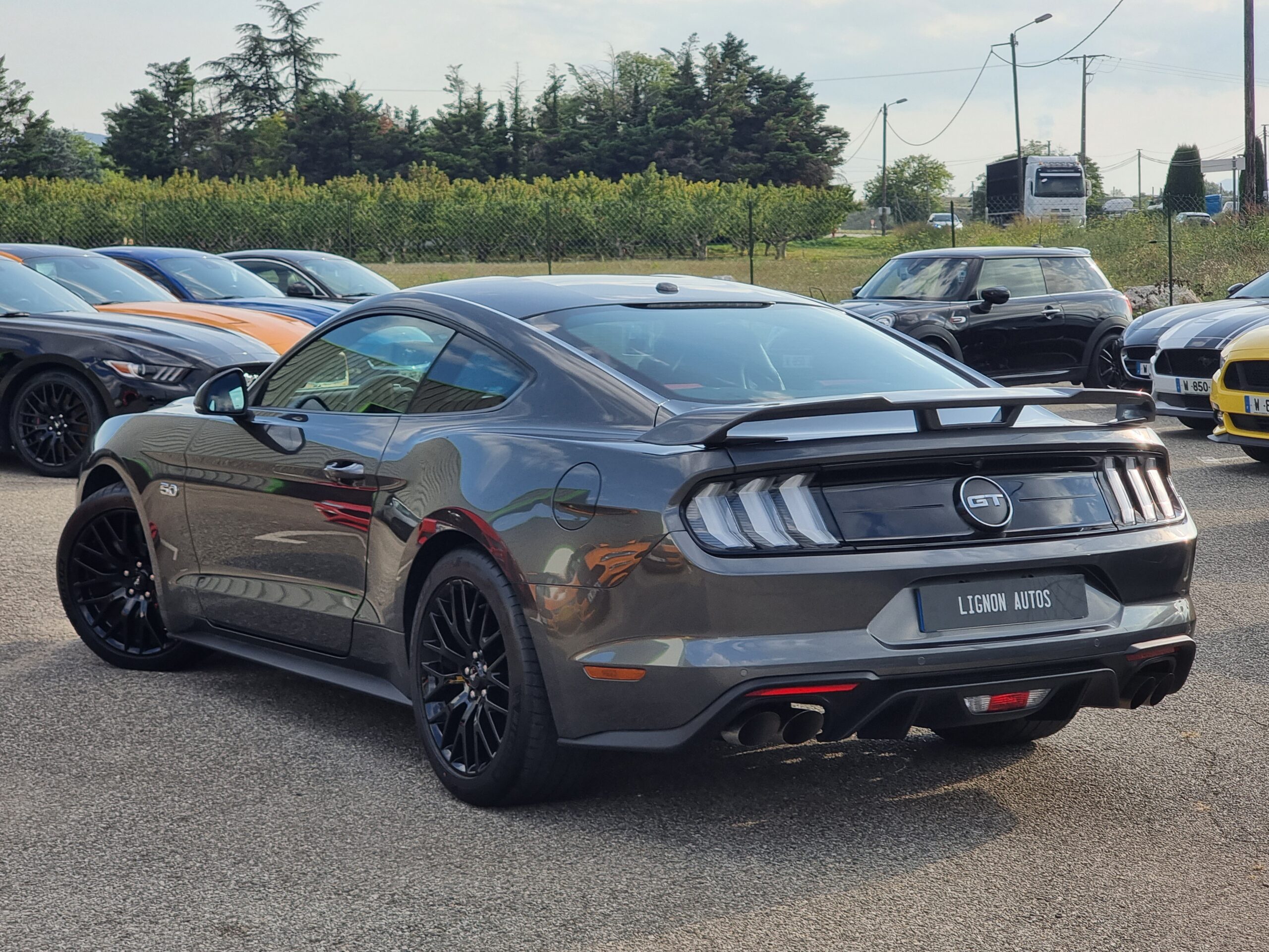 Photo FORD MUSTANG FASTBACK GT 5.0L V8 450 BVA10 RECARO