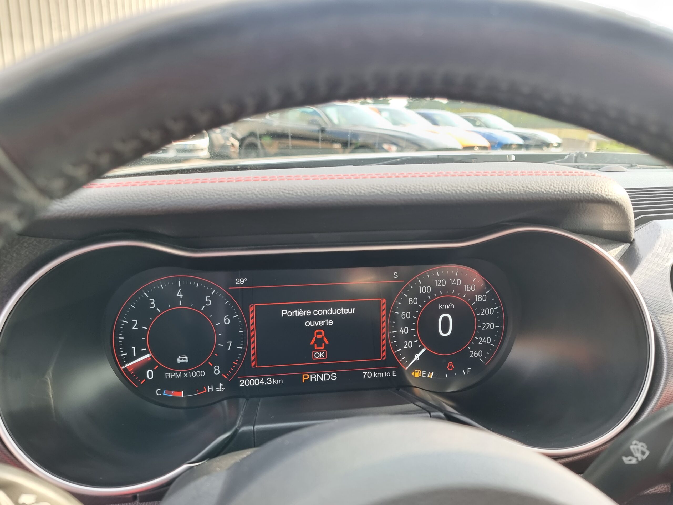 Photo FORD MUSTANG FASTBACK GT 5.0L V8 450 BVA10 RECARO