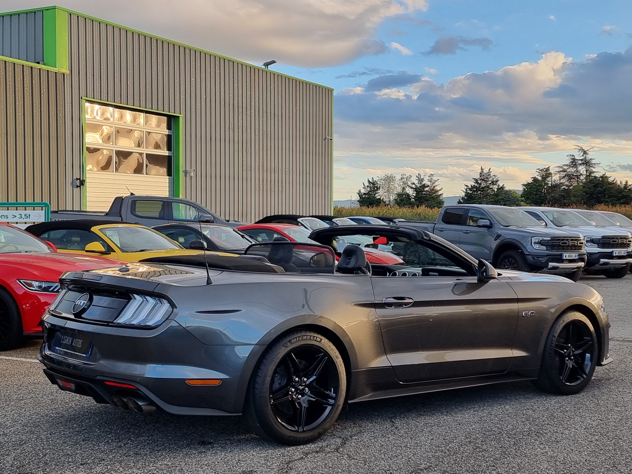 Photo FORD MUSTANG CABRIOLET GT 5.0L V8 450 BVA10 PREMIUM