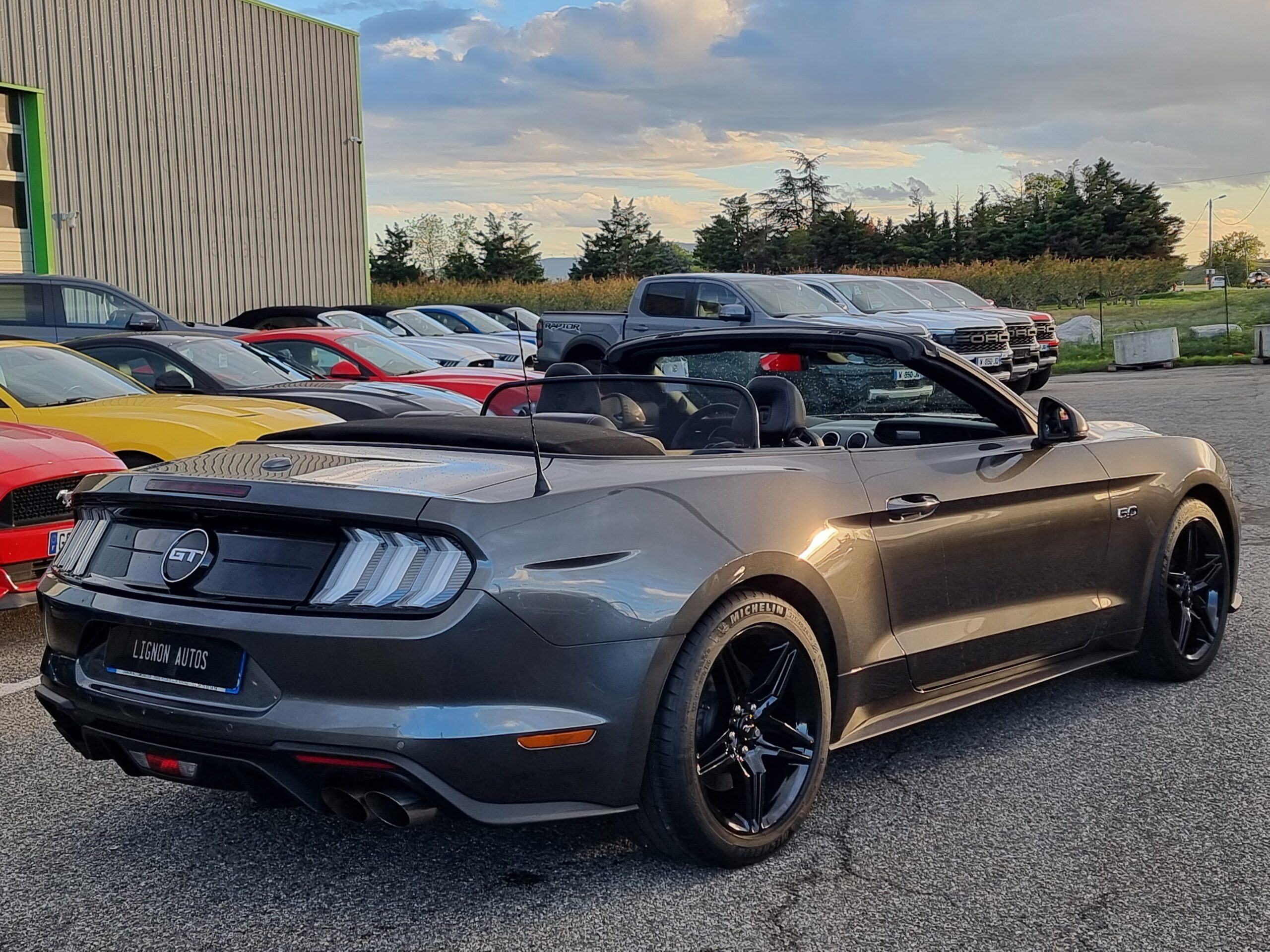 Photo FORD MUSTANG CABRIOLET GT 5.0L V8 450 BVA10 PREMIUM