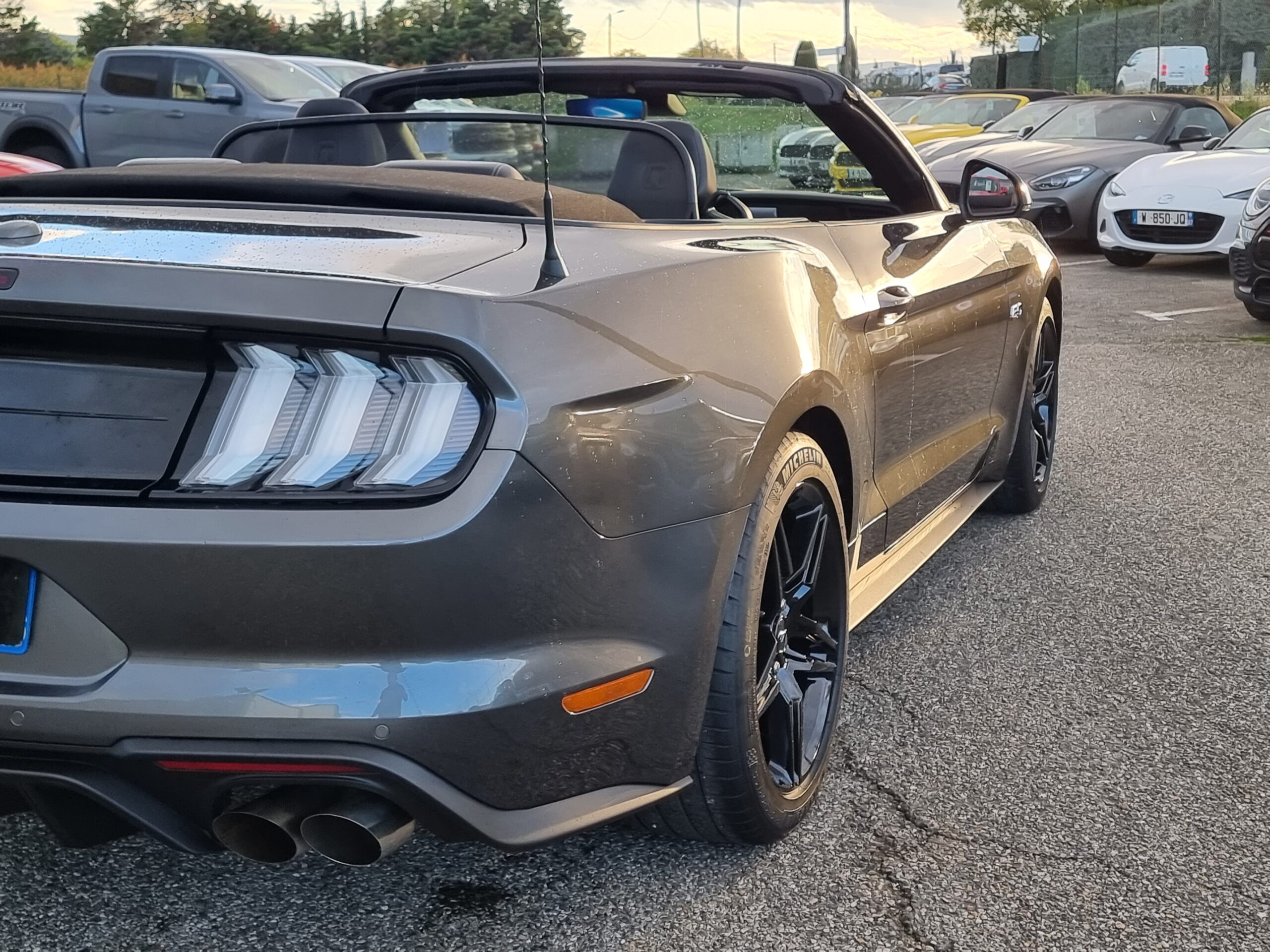 Photo FORD MUSTANG CABRIOLET GT 5.0L V8 450 BVA10 PREMIUM