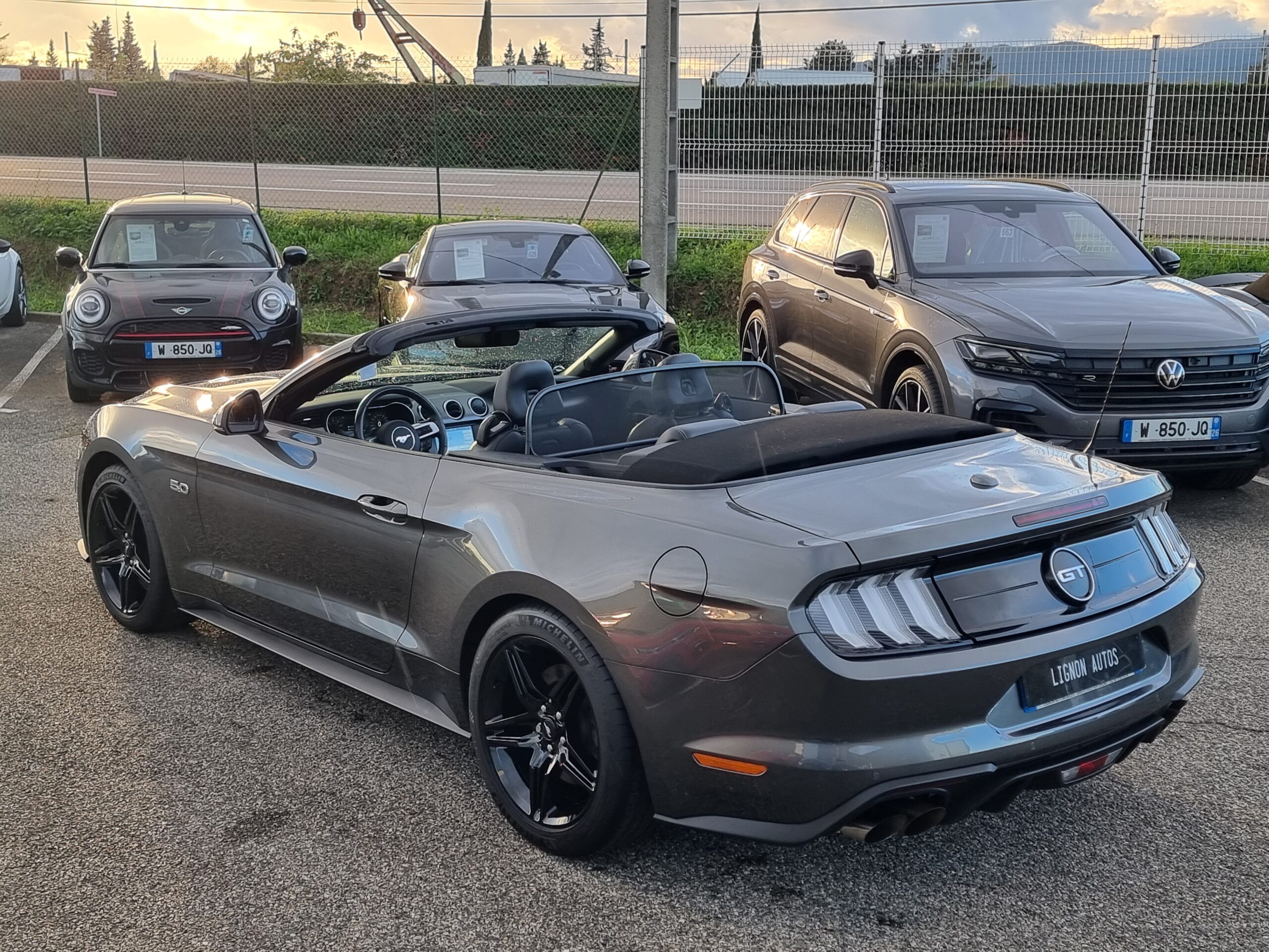 Photo FORD MUSTANG CABRIOLET GT 5.0L V8 450 BVA10 PREMIUM