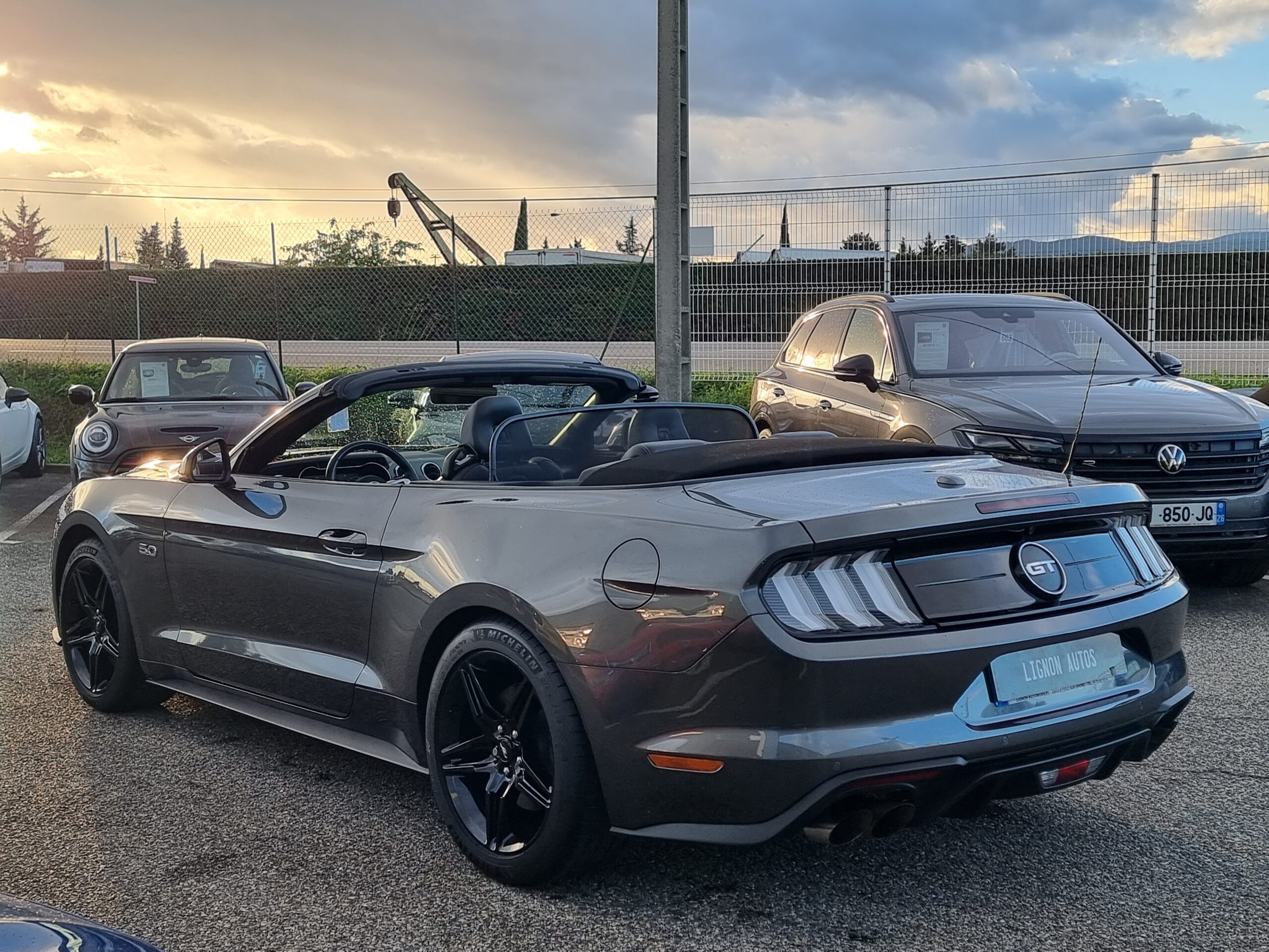 Photo FORD MUSTANG CABRIOLET GT 5.0L V8 450 BVA10 PREMIUM