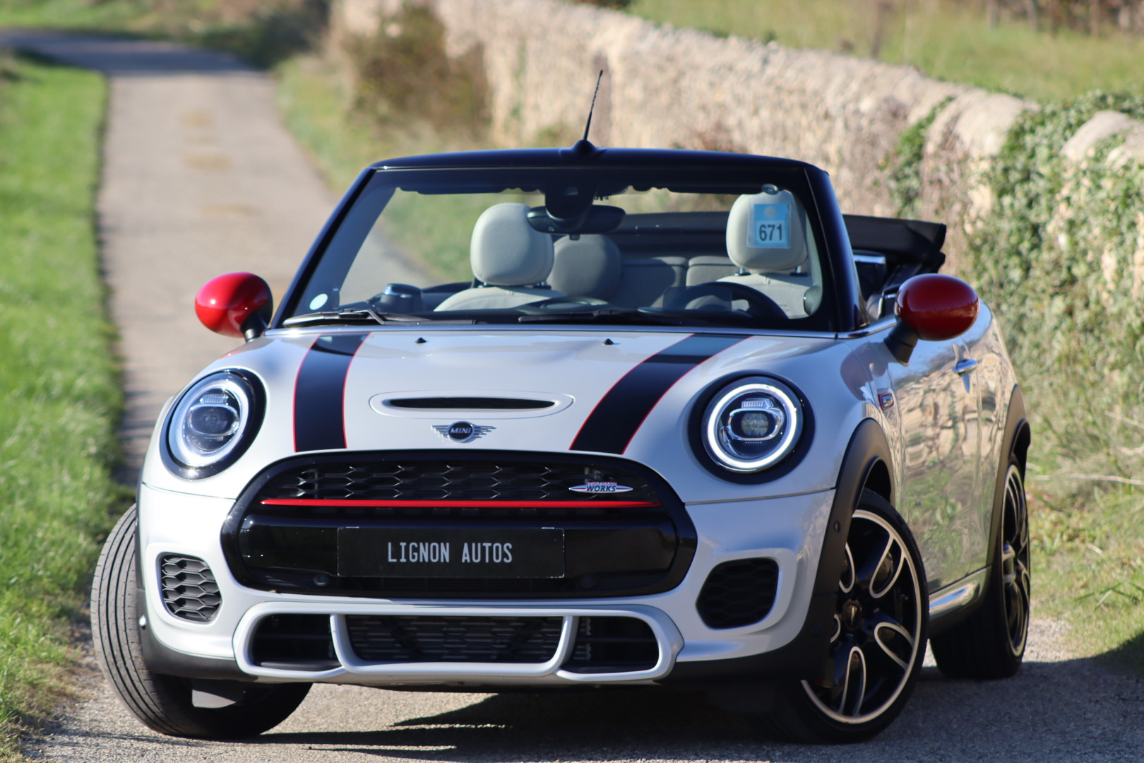 Photo MINI JOHN COOPER WORKS CABRIOLET 231 CH BVA8 JCW