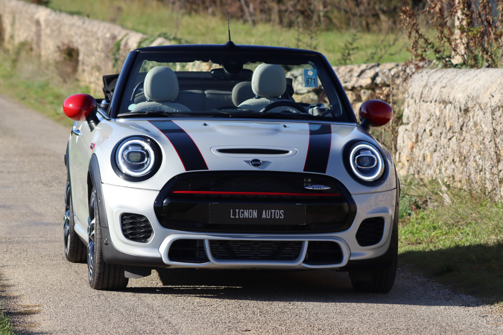 Photo MINI JOHN COOPER WORKS CABRIOLET 231 CH BVA8 JCW