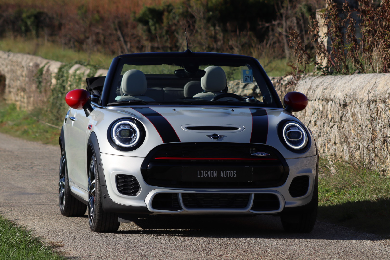Photo MINI JOHN COOPER WORKS CABRIOLET 231 CH BVA8 JCW