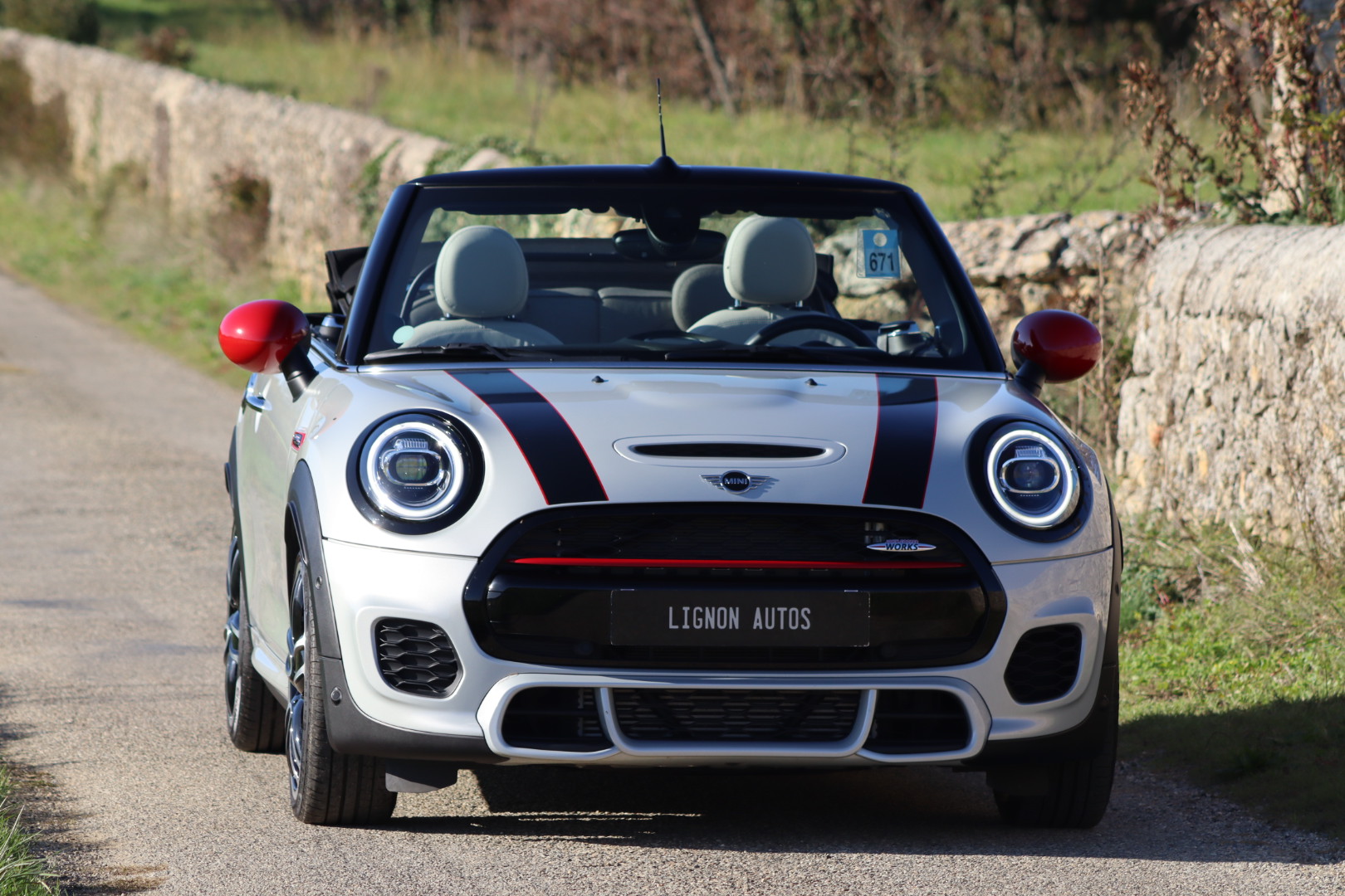 Photo MINI JOHN COOPER WORKS CABRIOLET 231 CH BVA8 JCW