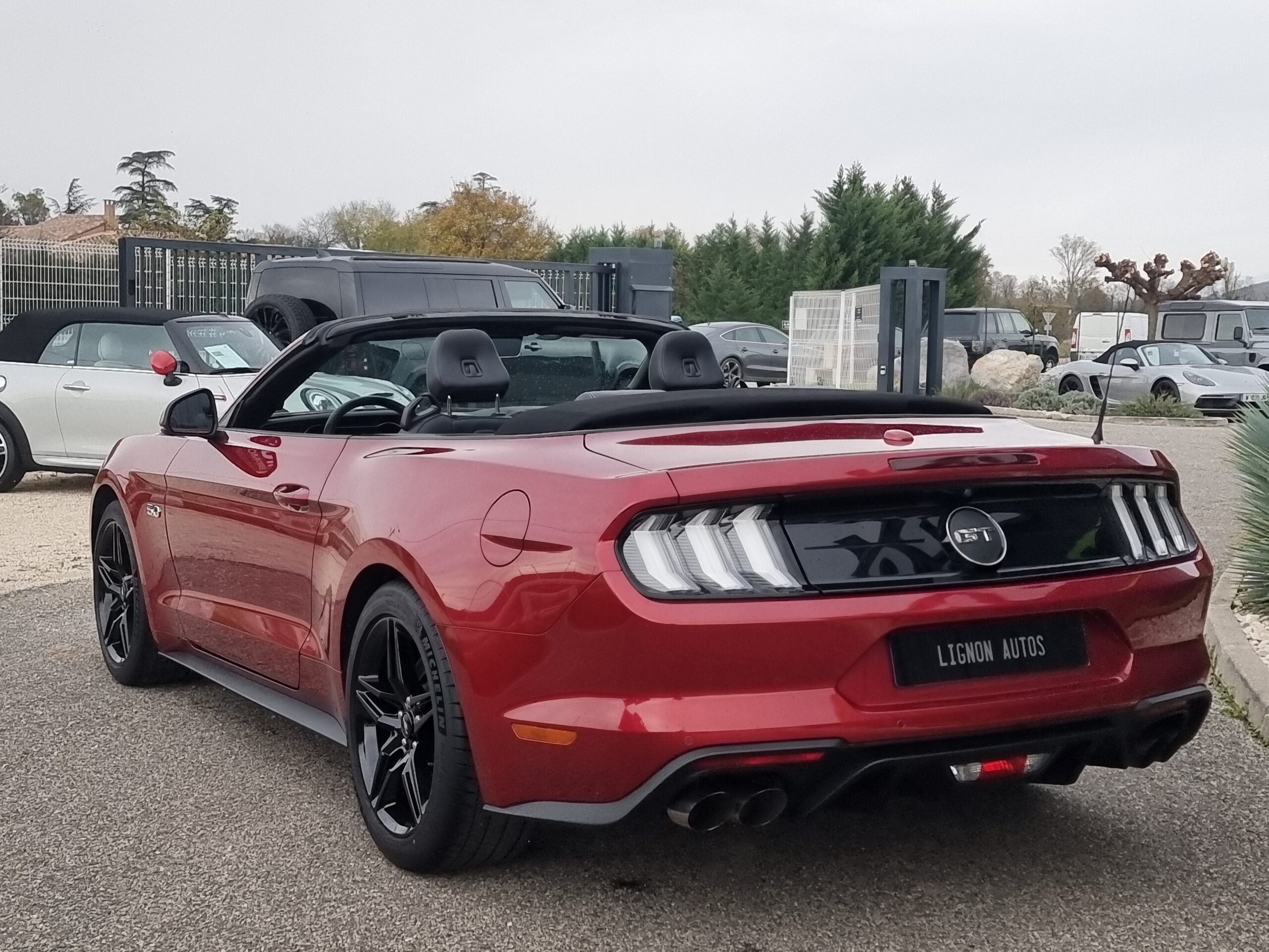 Photo FORD MUSTANG CABRIOLET GT 5.0L V8 450 BVA10 PREMIUM
