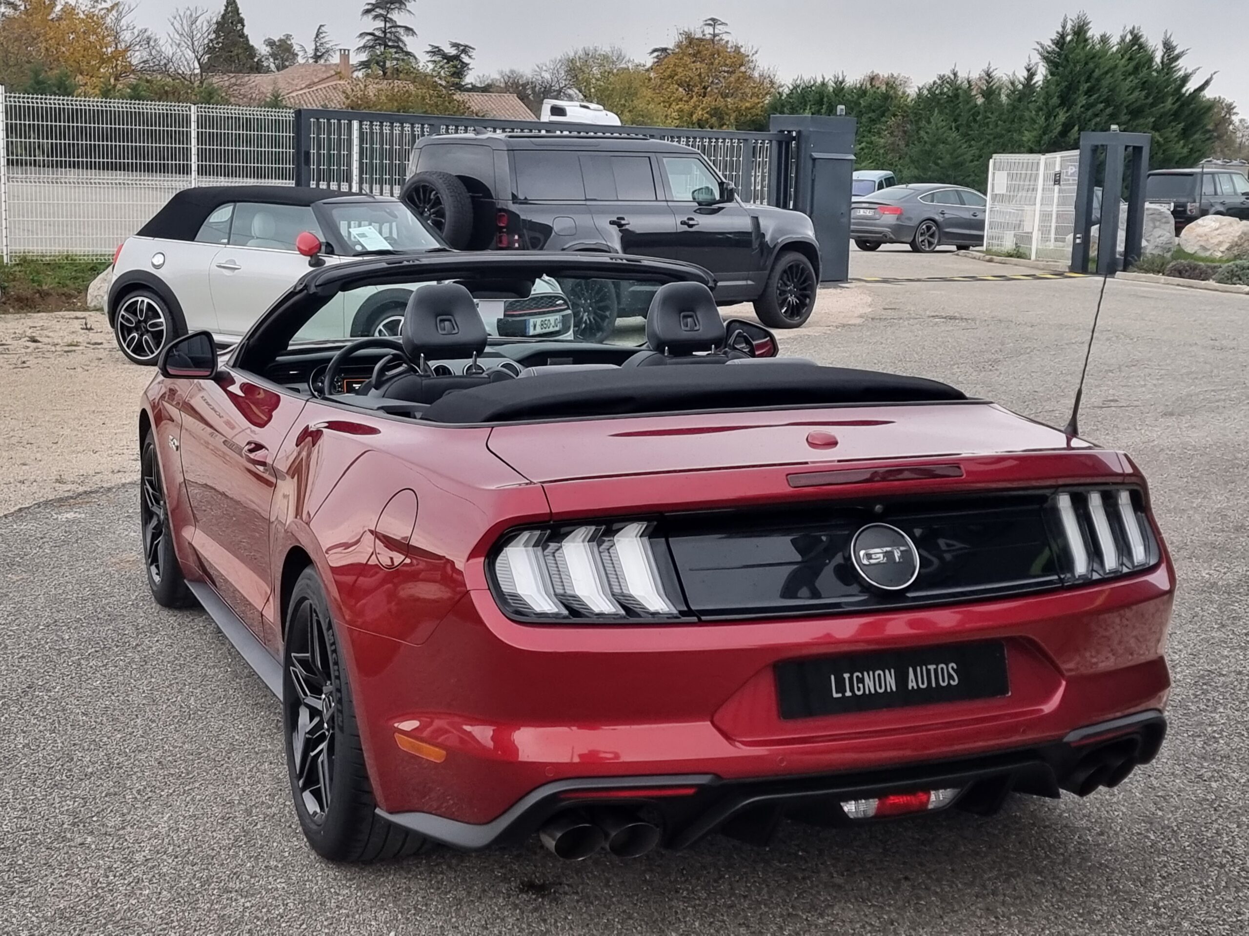 Photo FORD MUSTANG CABRIOLET GT 5.0L V8 450 BVA10 PREMIUM