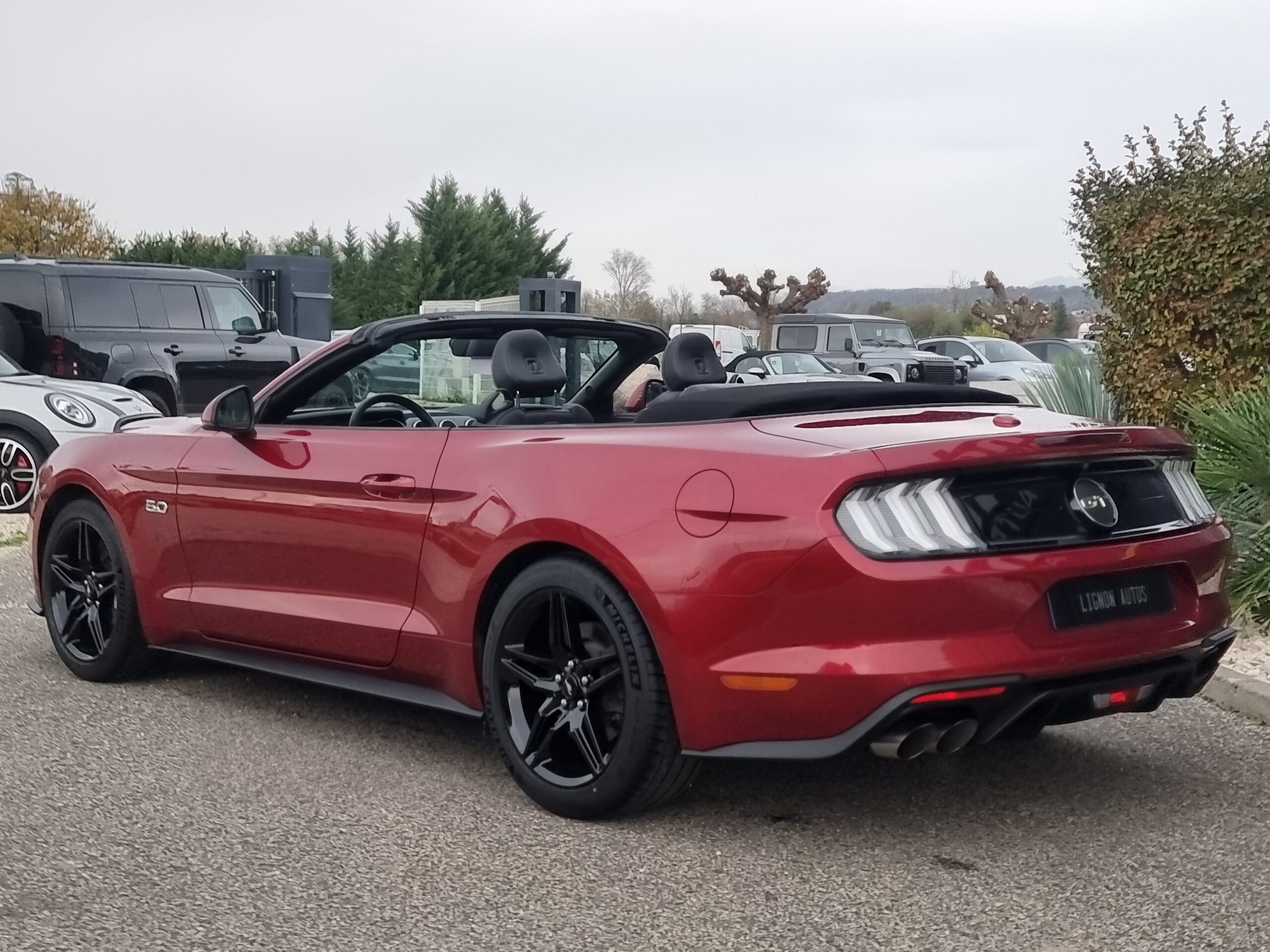 Photo FORD MUSTANG CABRIOLET GT 5.0L V8 450 BVA10 PREMIUM