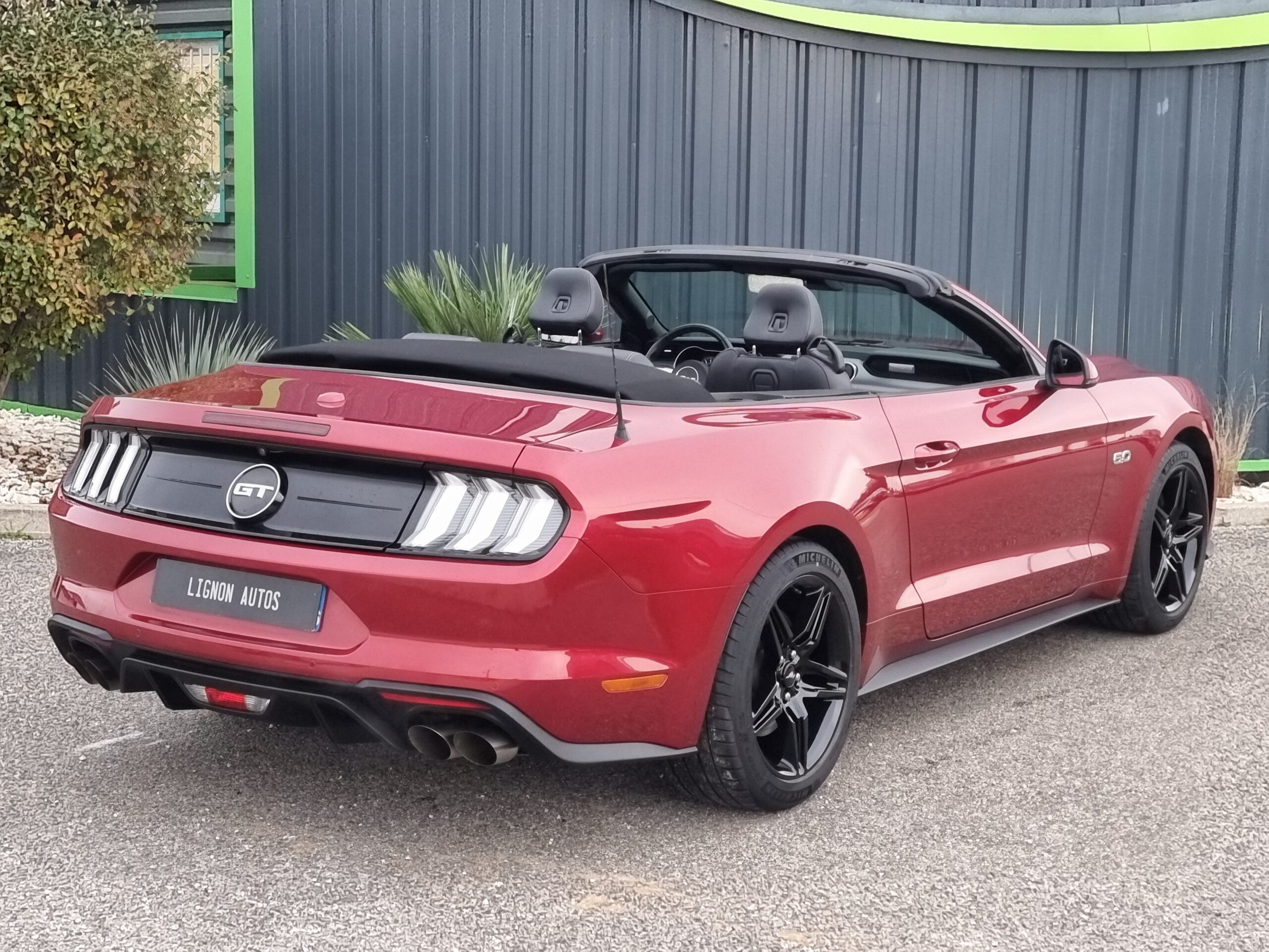 Photo FORD MUSTANG CABRIOLET GT 5.0L V8 450 BVA10 PREMIUM