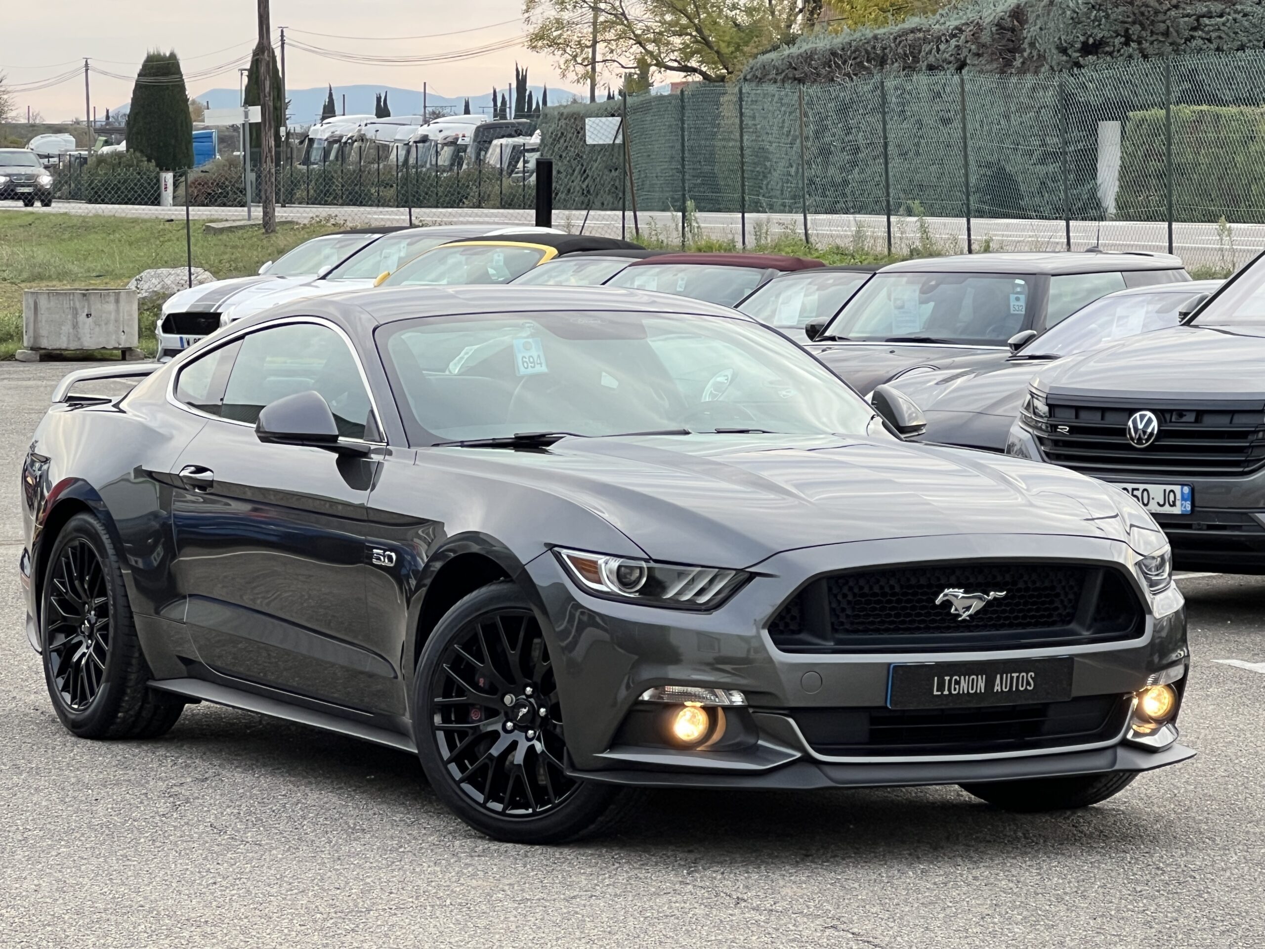 Photo FORD MUSTANG FASTBACK GT 5.0L V8 421 BVA RECARO