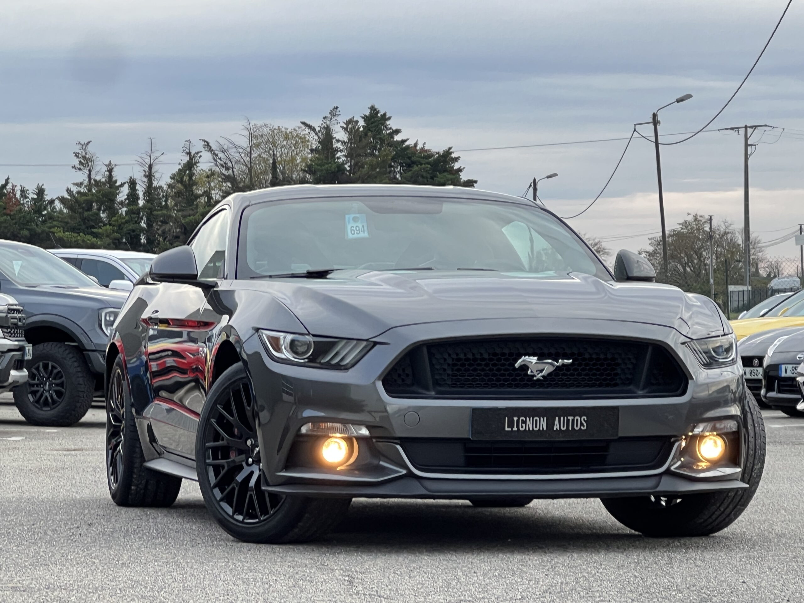 Photo FORD MUSTANG FASTBACK GT 5.0L V8 421 BVA RECARO