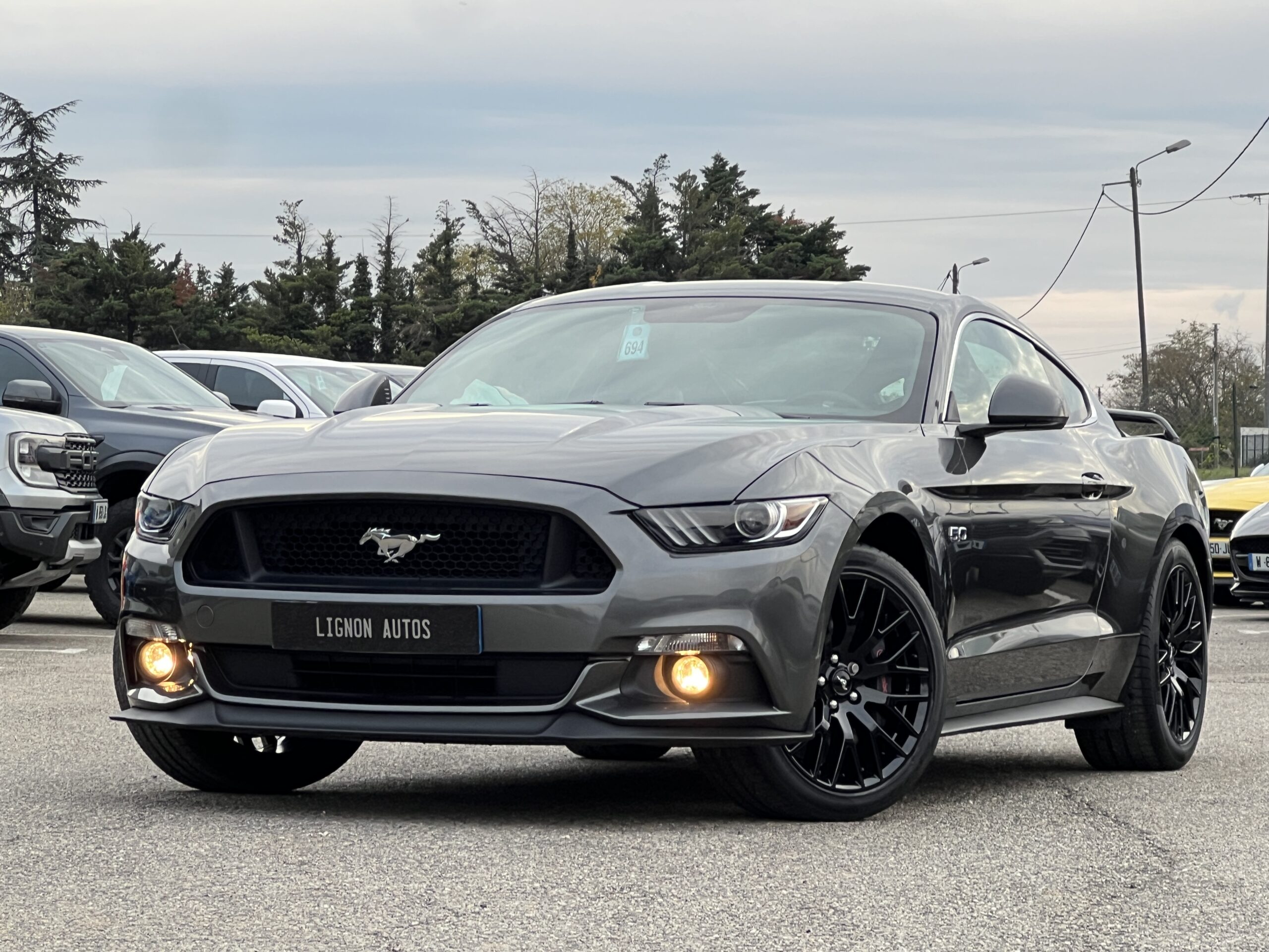 Photo FORD MUSTANG FASTBACK GT 5.0L V8 421 BVA RECARO