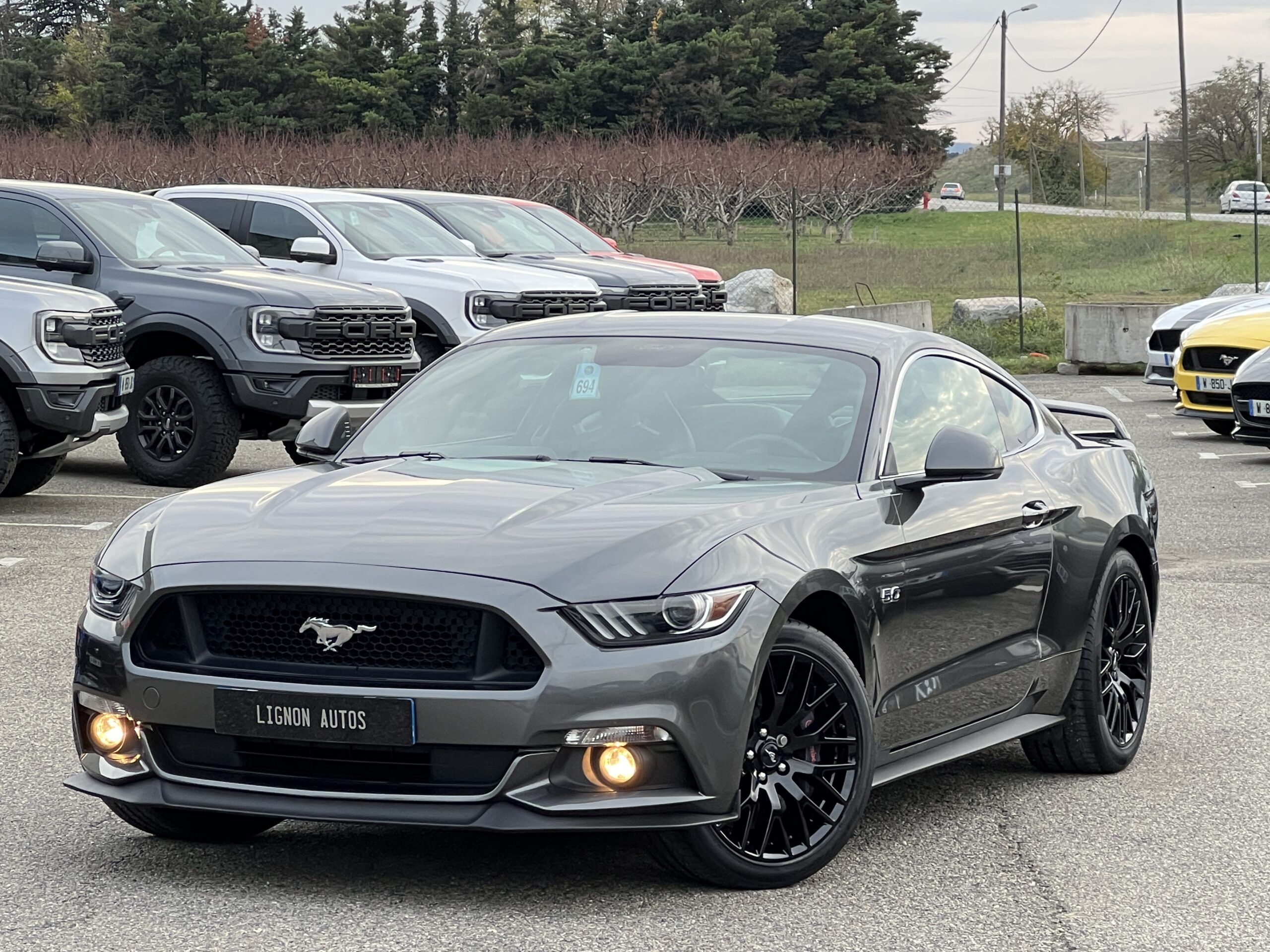 Photo FORD MUSTANG FASTBACK GT 5.0L V8 421 BVA RECARO