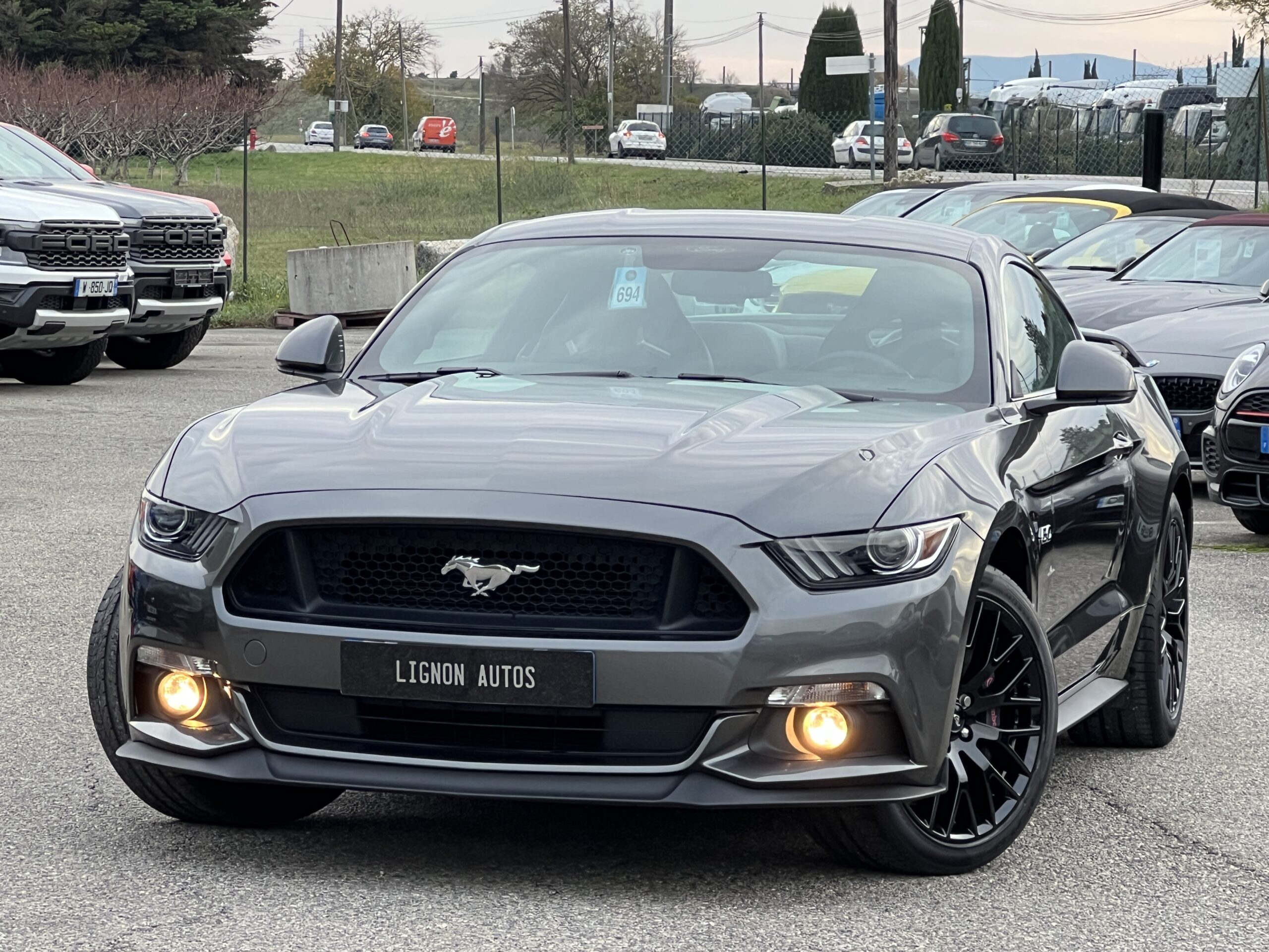 Photo FORD MUSTANG FASTBACK GT 5.0L V8 421 BVA RECARO