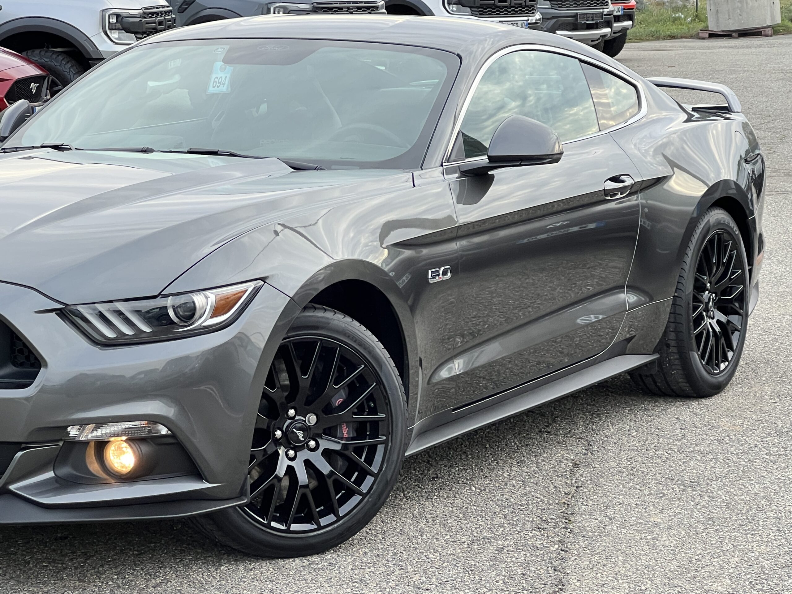 Photo FORD MUSTANG FASTBACK GT 5.0L V8 421 BVA RECARO