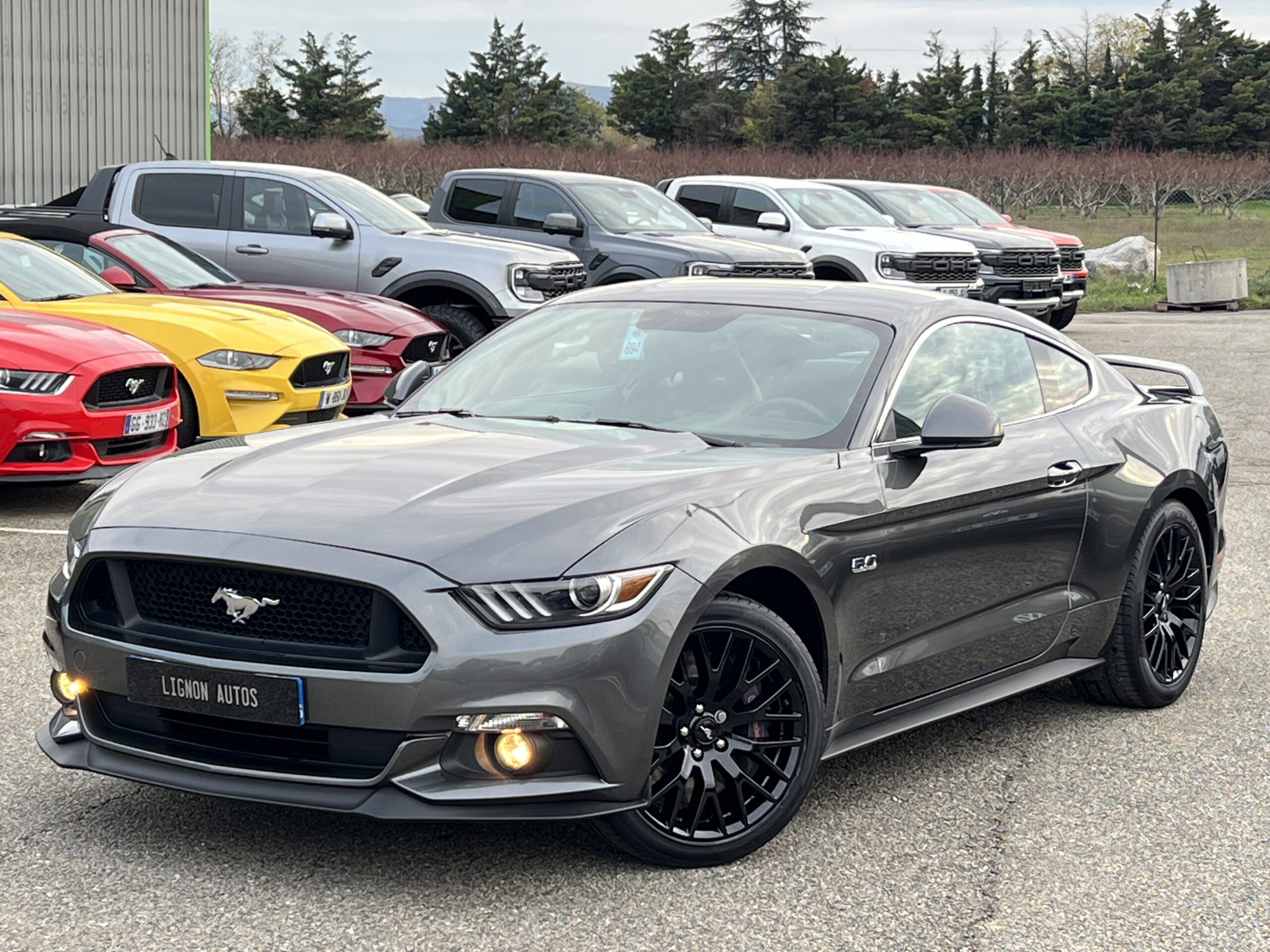 Photo FORD MUSTANG FASTBACK GT 5.0L V8 421 BVA RECARO
