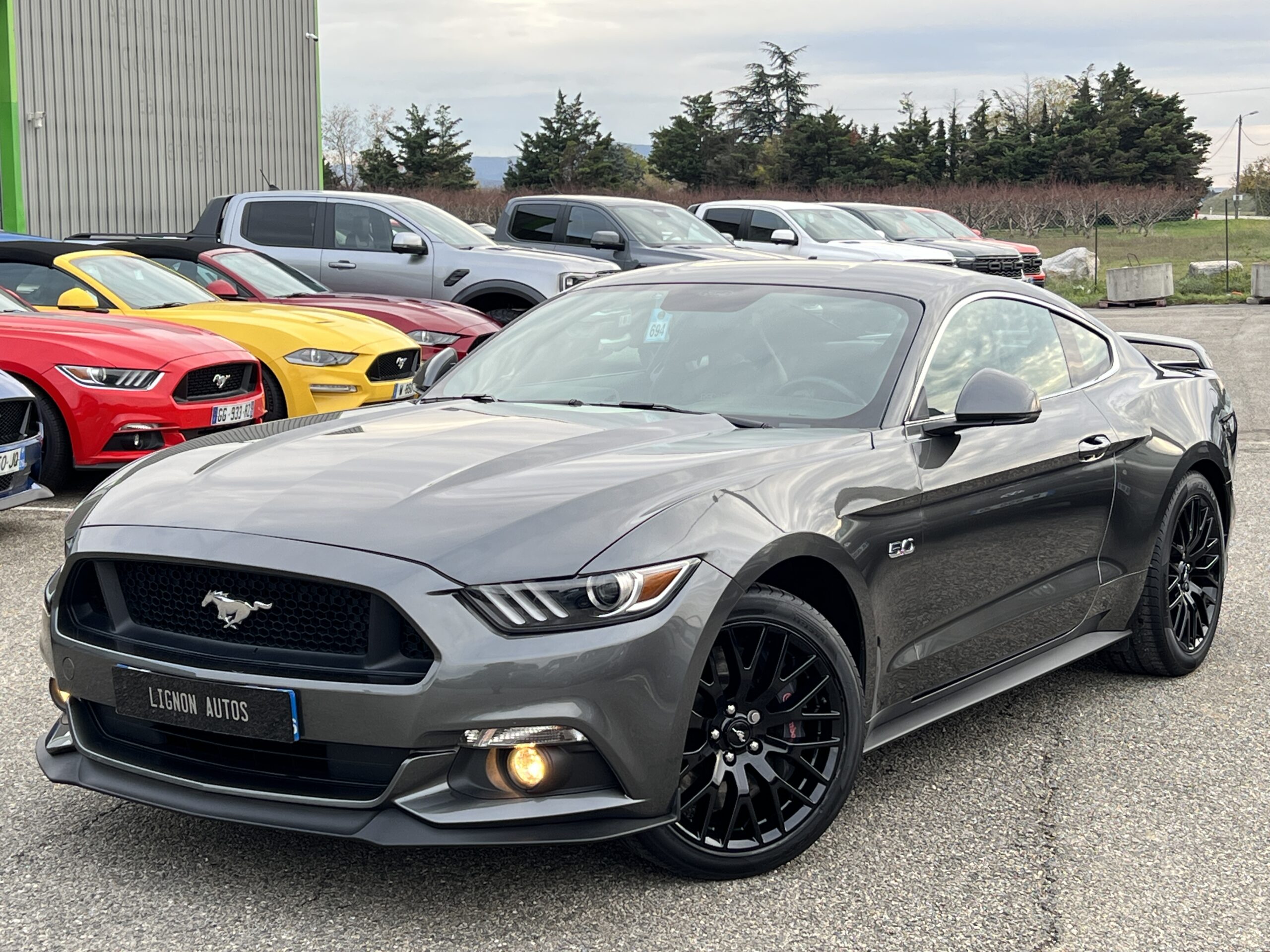 Photo FORD MUSTANG FASTBACK GT 5.0L V8 421 BVA RECARO