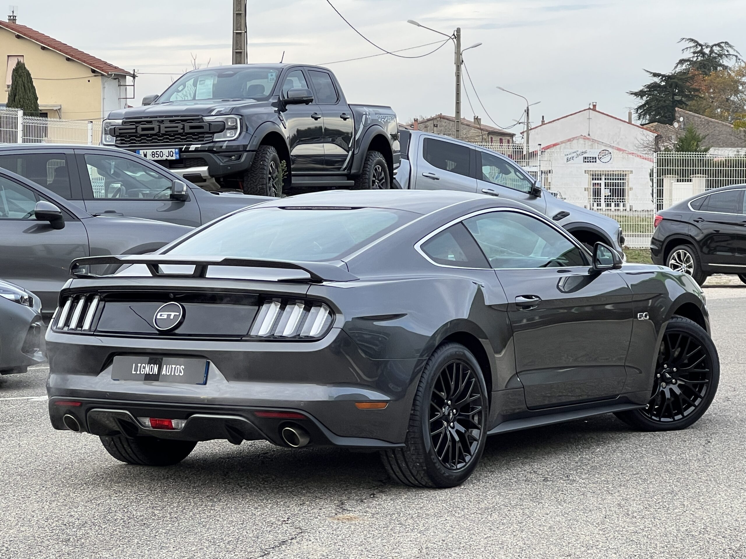 Photo FORD MUSTANG FASTBACK GT 5.0L V8 421 BVA RECARO