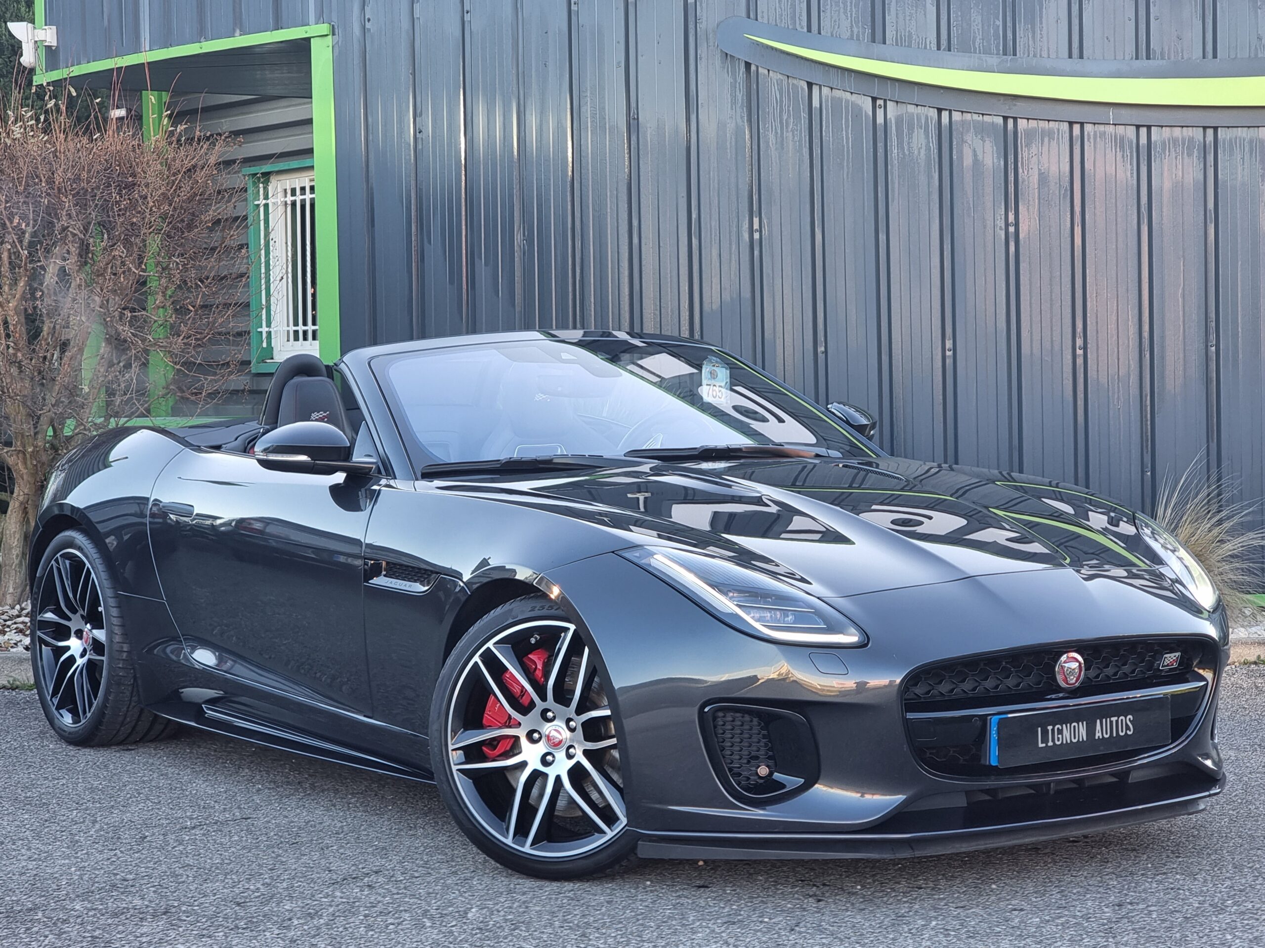 Photo JAGUAR F-TYPE CABRIOLET 3.0 V6 380 CH CHEQUERED FLAG BVA8