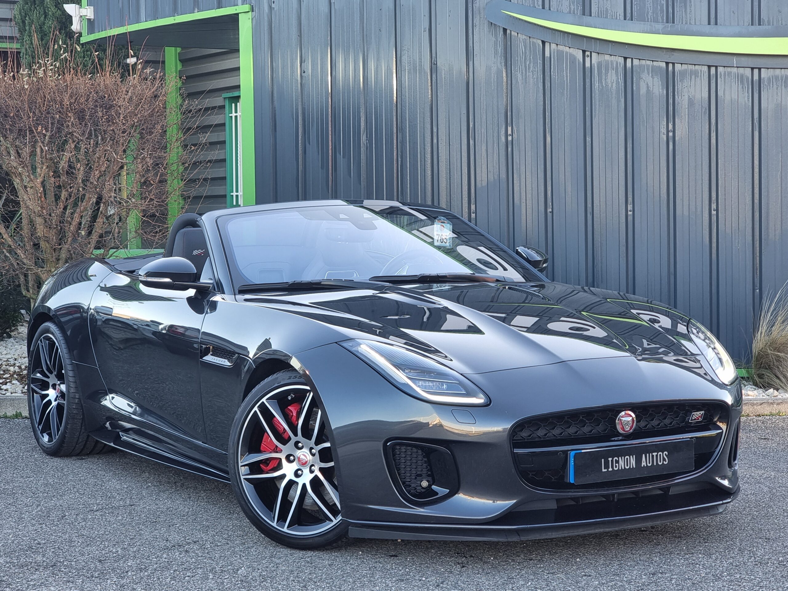 Photo JAGUAR F-TYPE CABRIOLET 3.0 V6 380 CH CHEQUERED FLAG BVA8