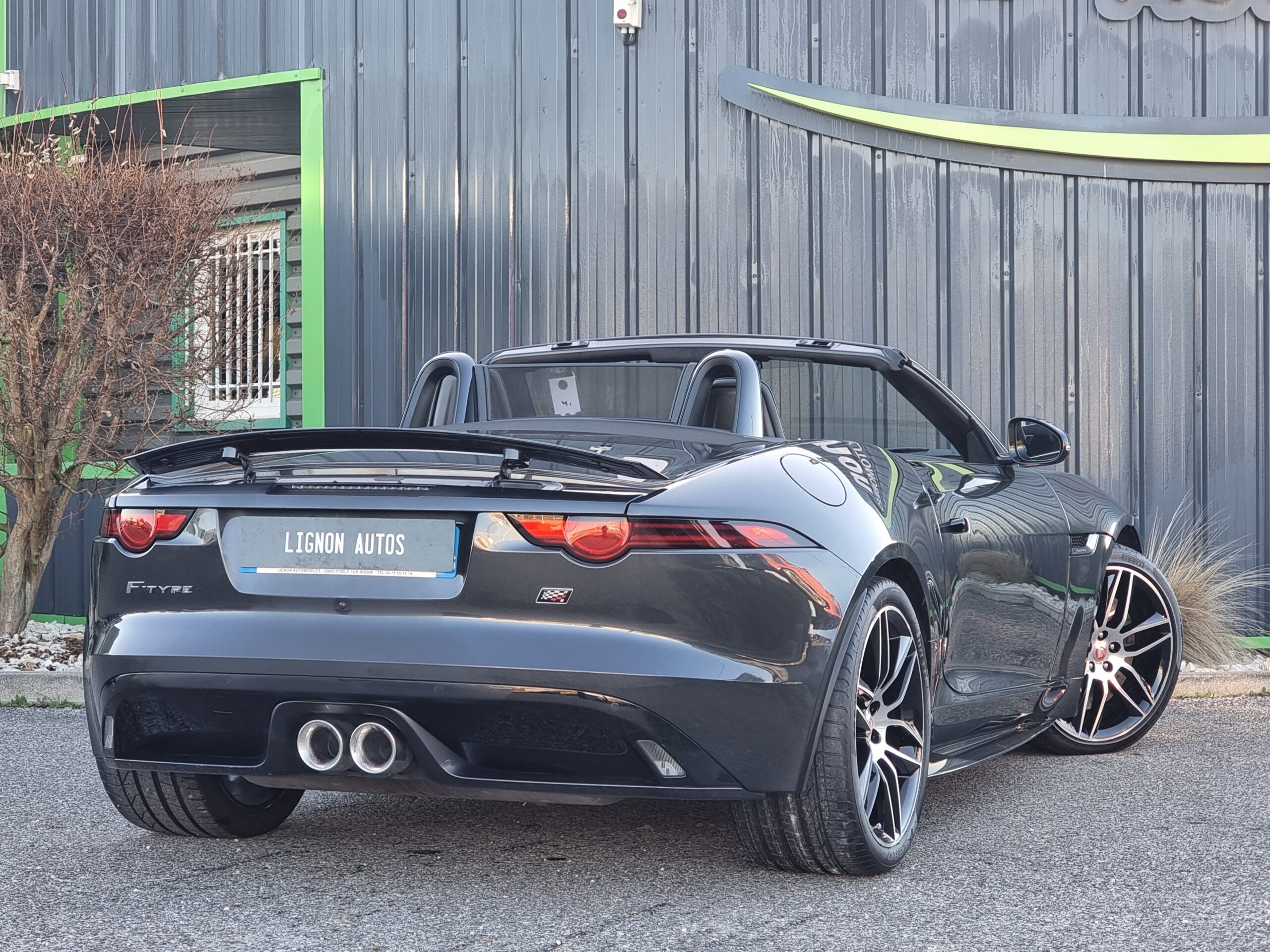 Photo JAGUAR F-TYPE CABRIOLET 3.0 V6 380 CH CHEQUERED FLAG BVA8