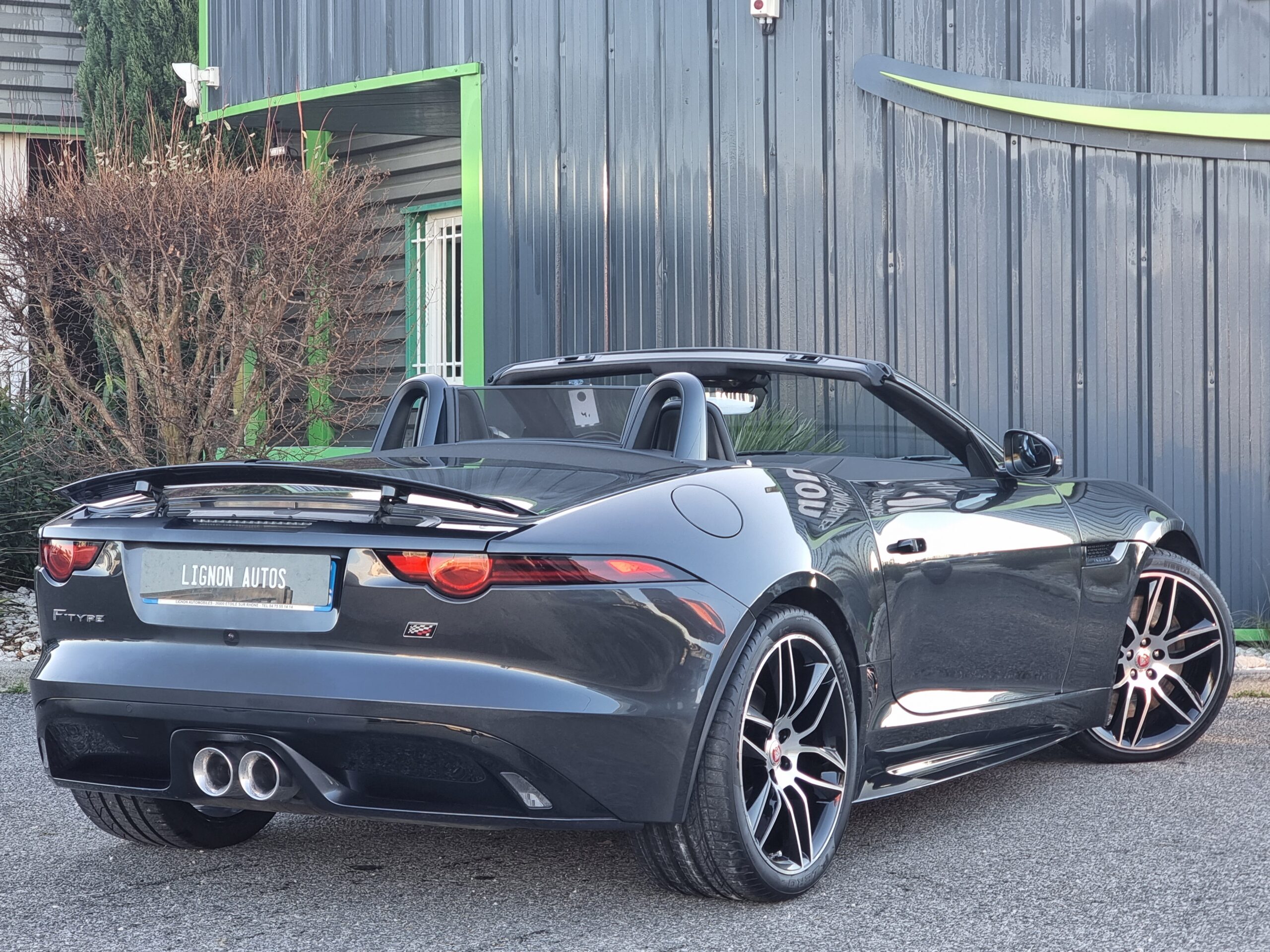 Photo JAGUAR F-TYPE CABRIOLET 3.0 V6 380 CH CHEQUERED FLAG BVA8