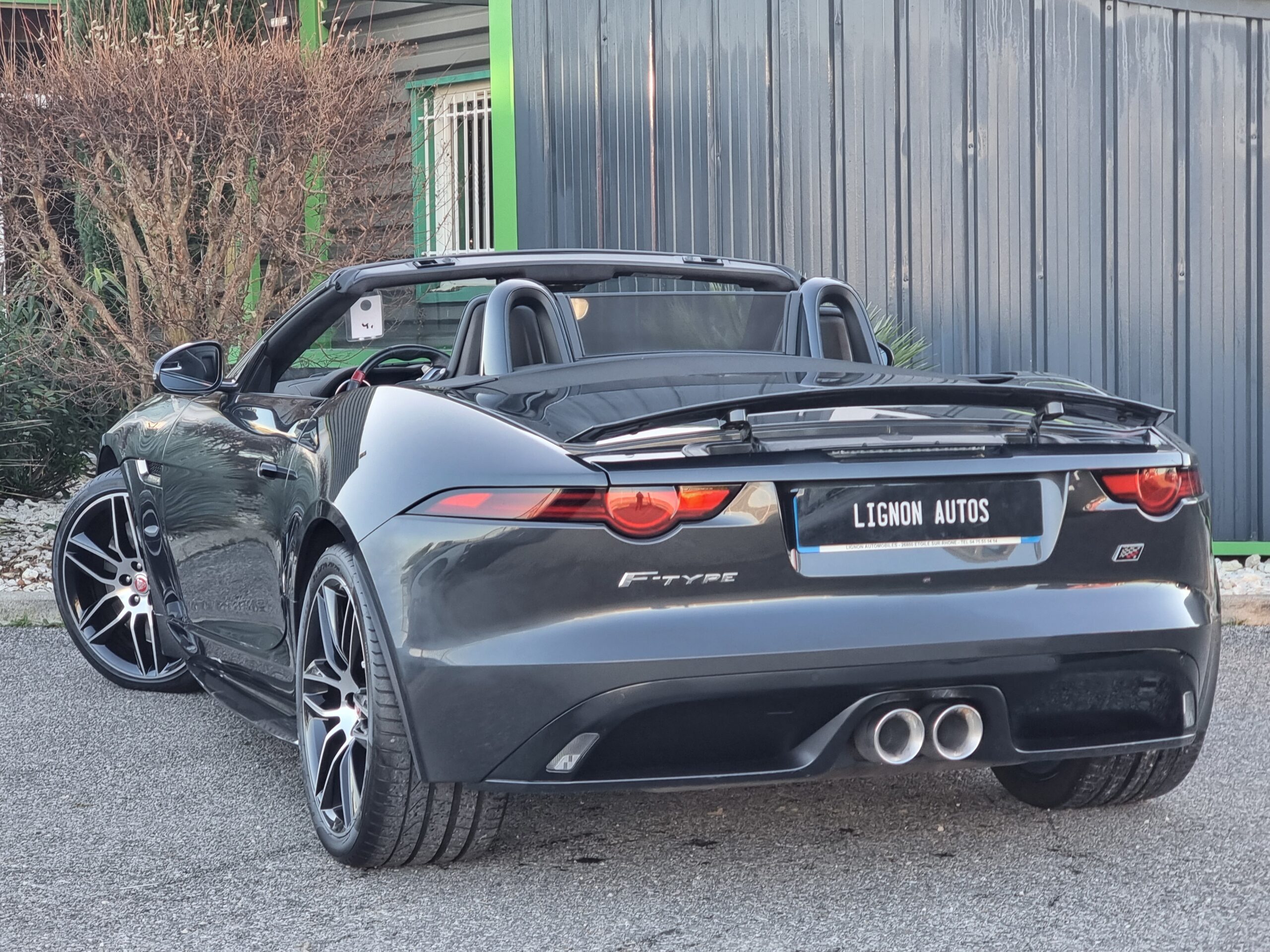 Photo JAGUAR F-TYPE CABRIOLET 3.0 V6 380 CH CHEQUERED FLAG BVA8