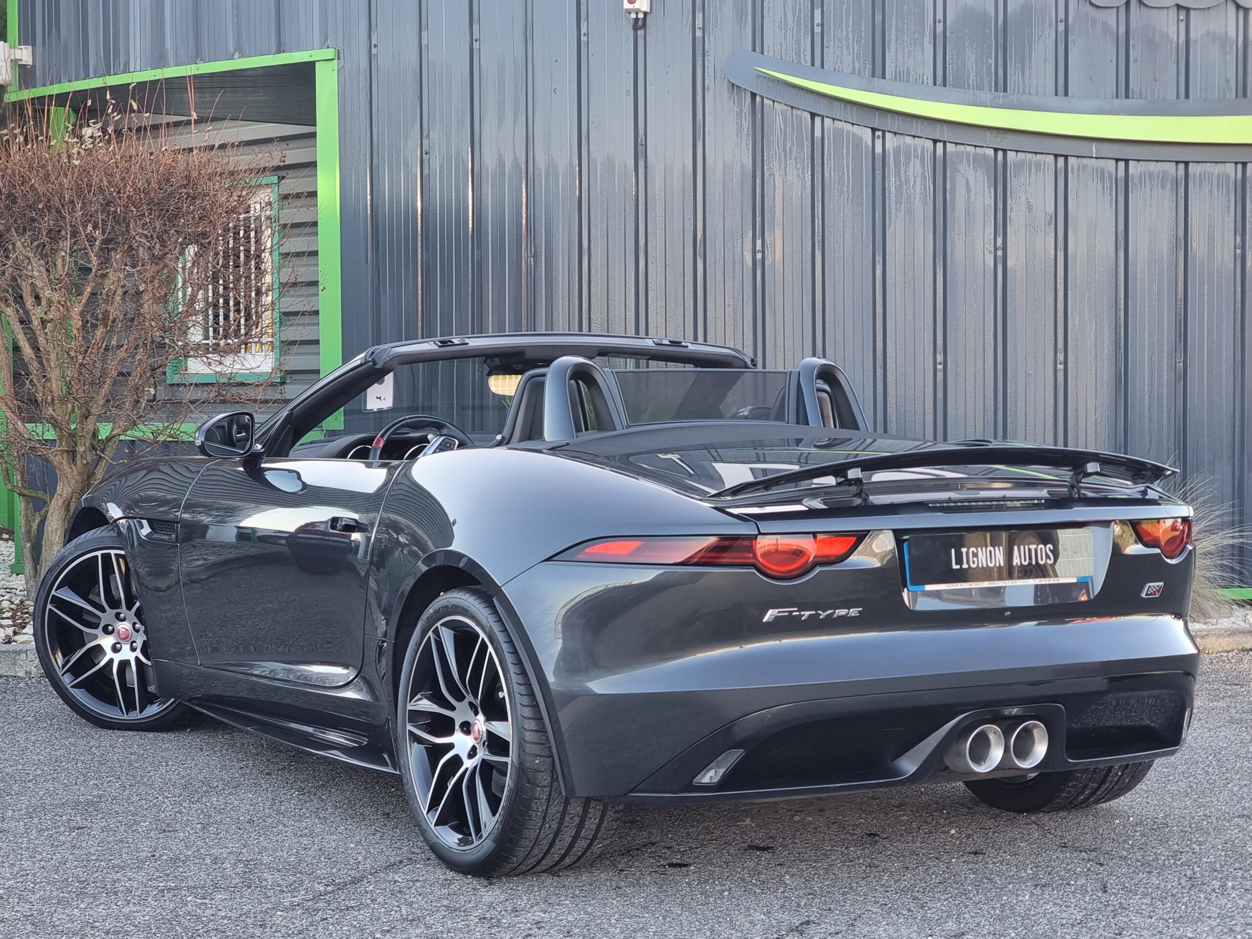 Photo JAGUAR F-TYPE CABRIOLET 3.0 V6 380 CH CHEQUERED FLAG BVA8