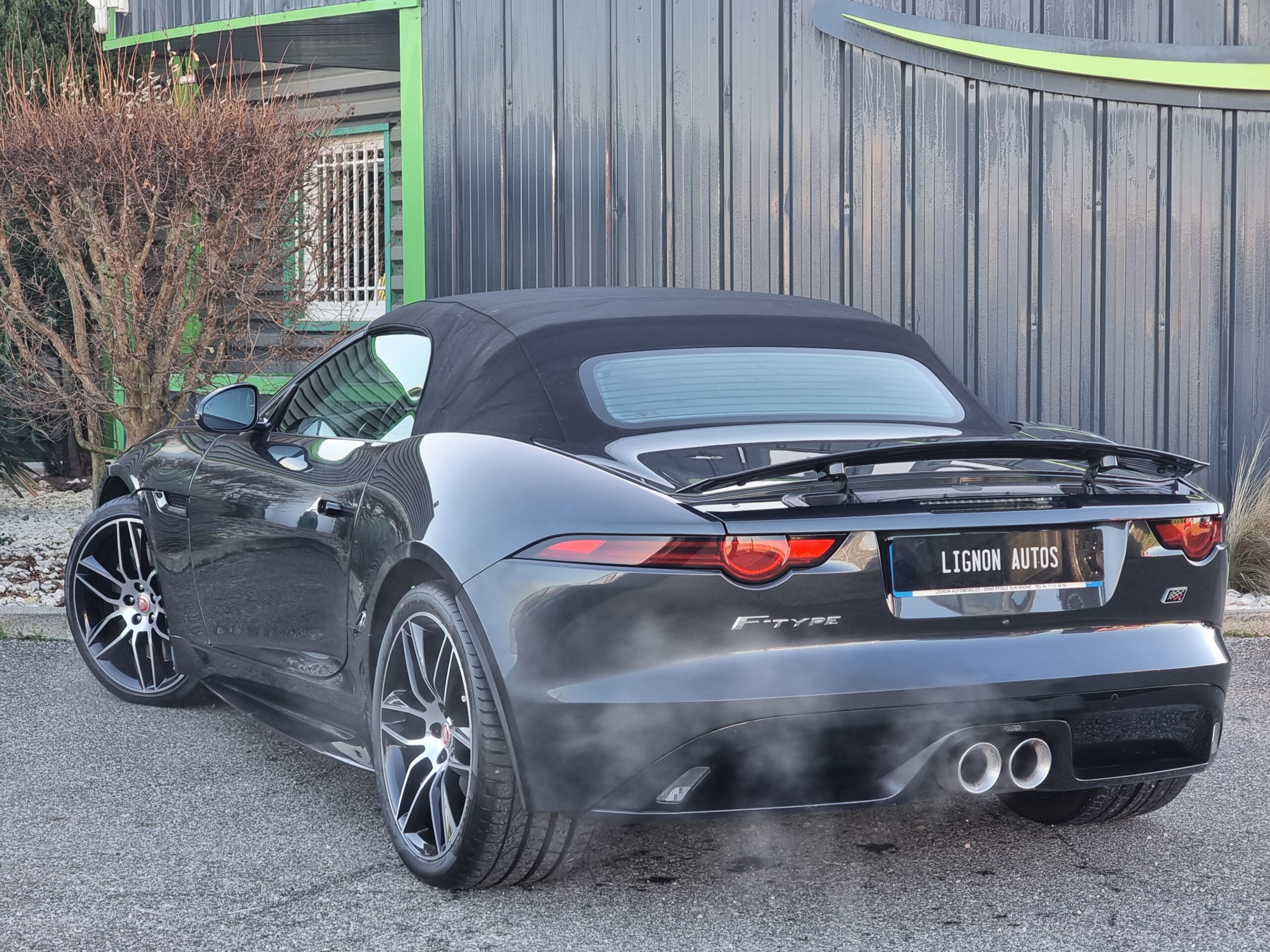 Photo JAGUAR F-TYPE CABRIOLET 3.0 V6 380 CH CHEQUERED FLAG BVA8