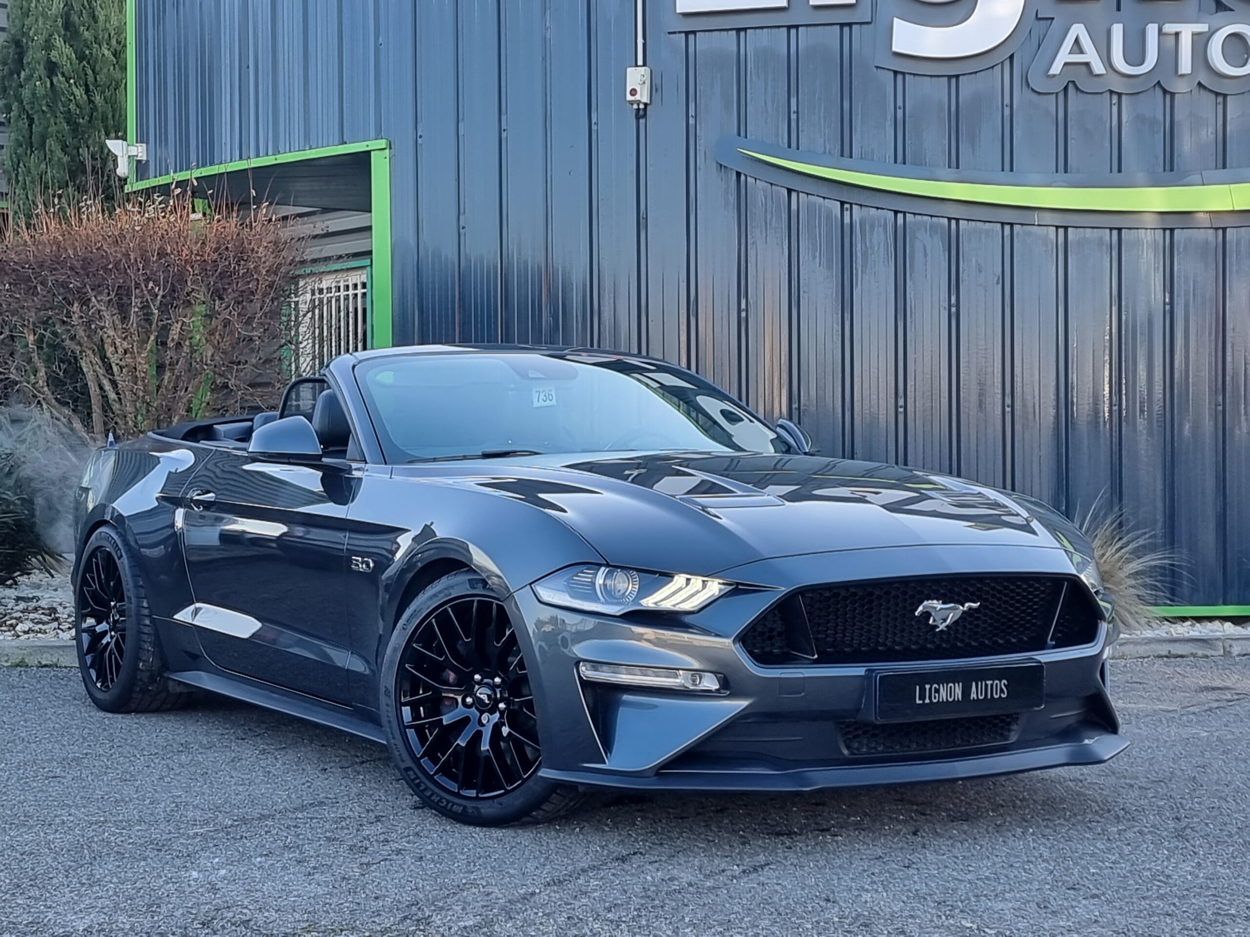 Photo FORD MUSTANG CABRIOLET GT 5.0L V8 450 BVA10 PREMIUM