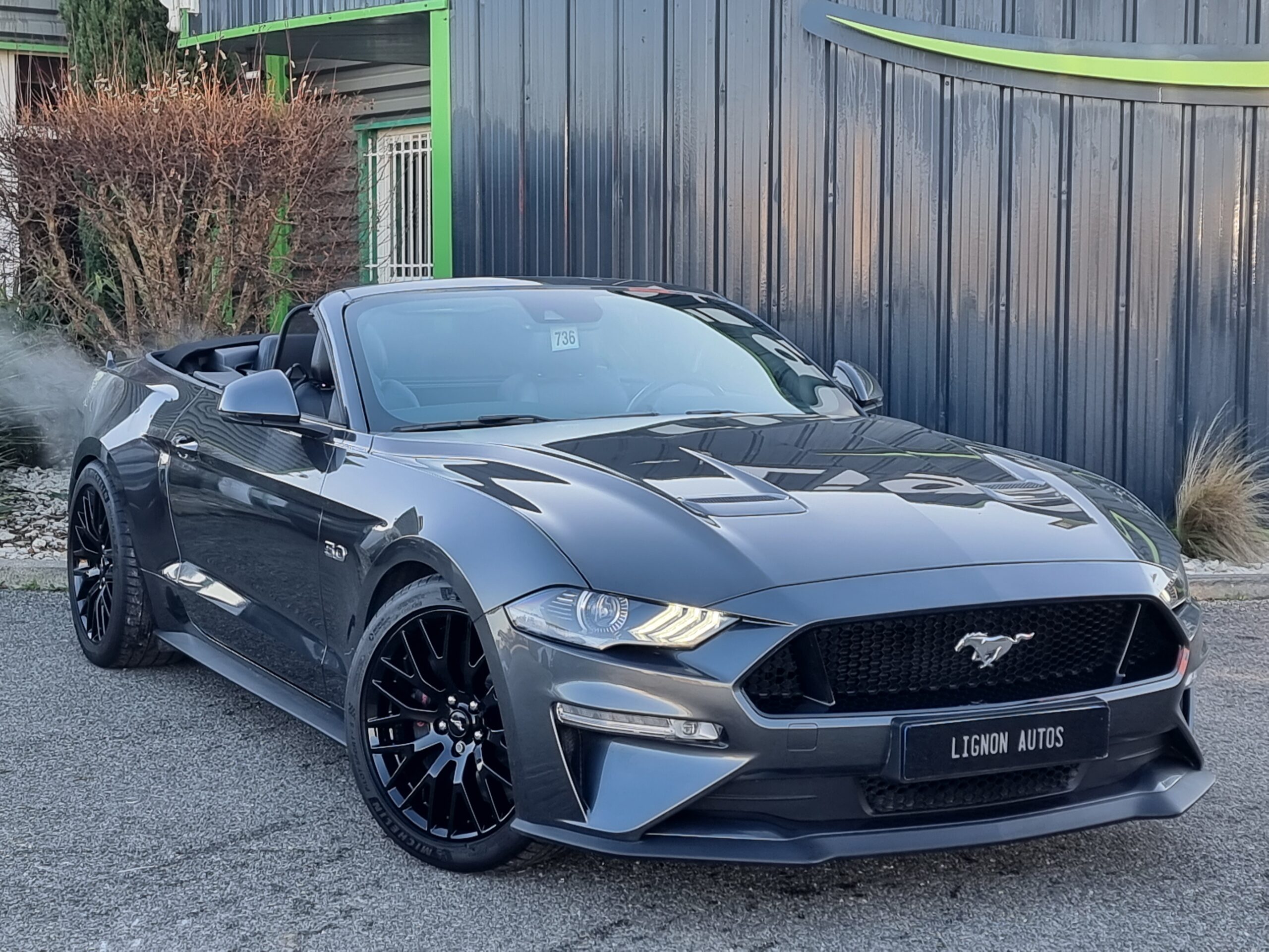Photo FORD MUSTANG CABRIOLET GT 5.0L V8 450 BVA10 PREMIUM
