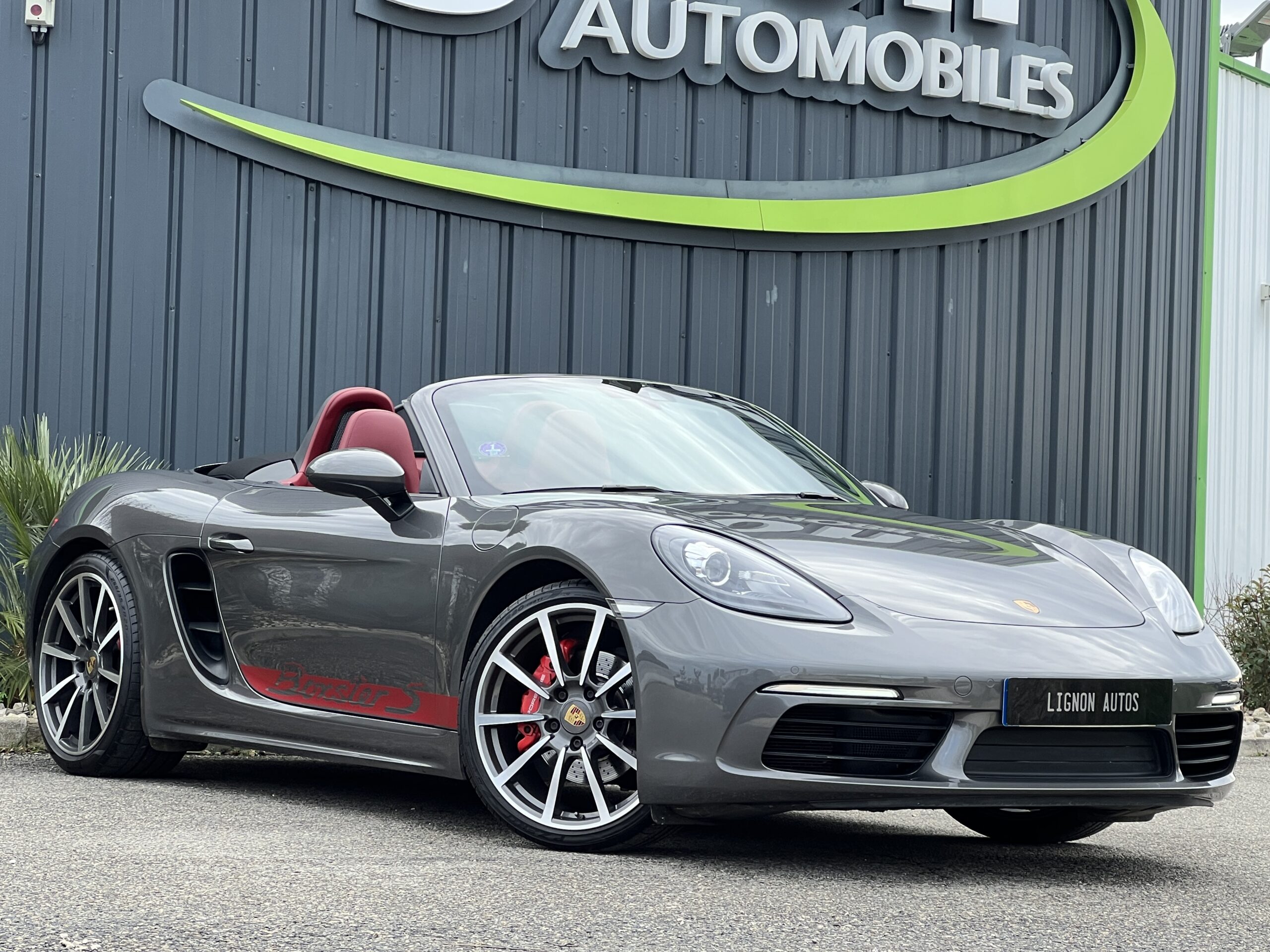 Photo PORSCHE BOXSTER S 718 2.5i 350 CH PDK IMMAT. FRANCE