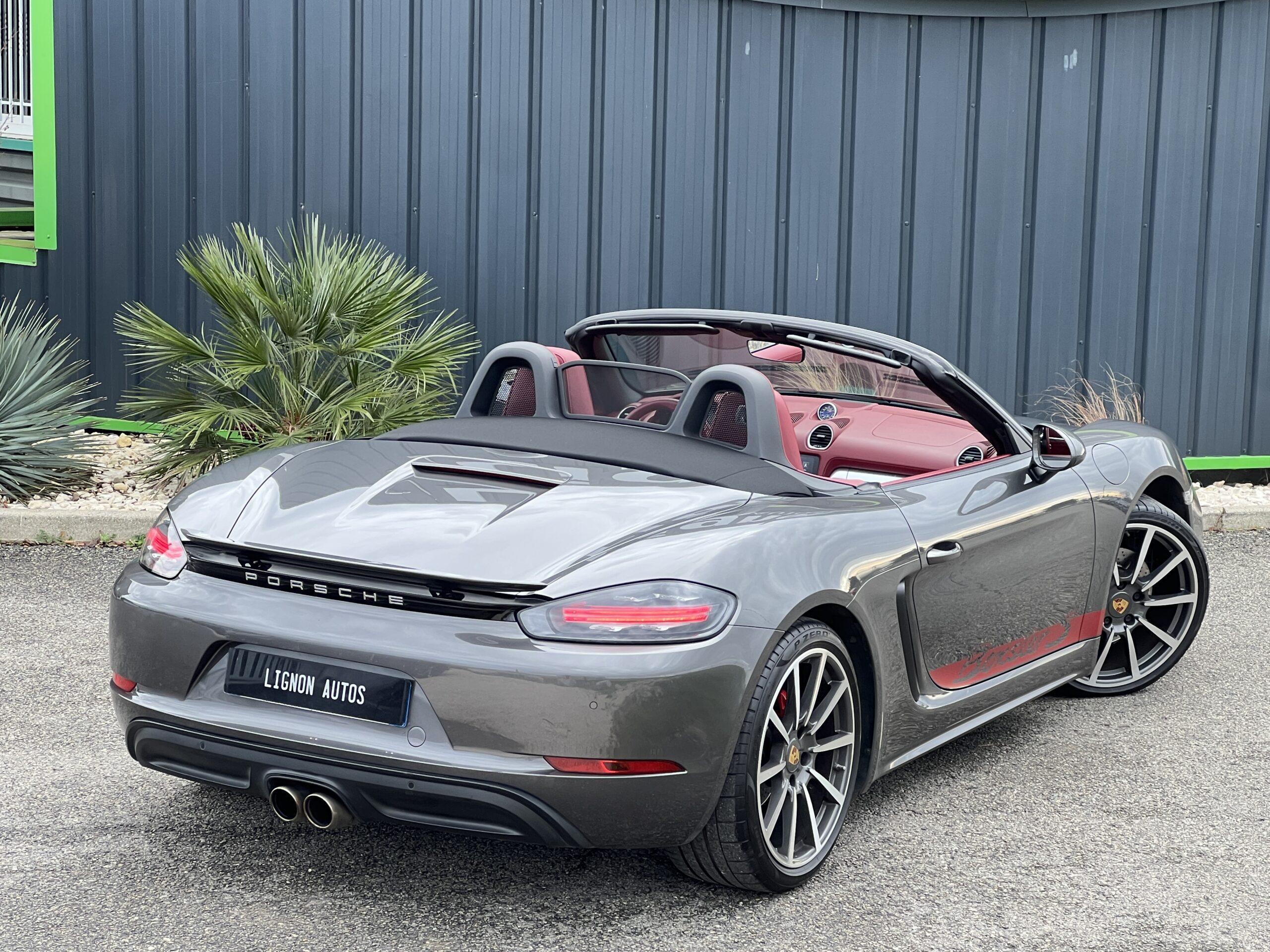 Photo PORSCHE BOXSTER S 718 2.5i 350 CH PDK IMMAT. FRANCE