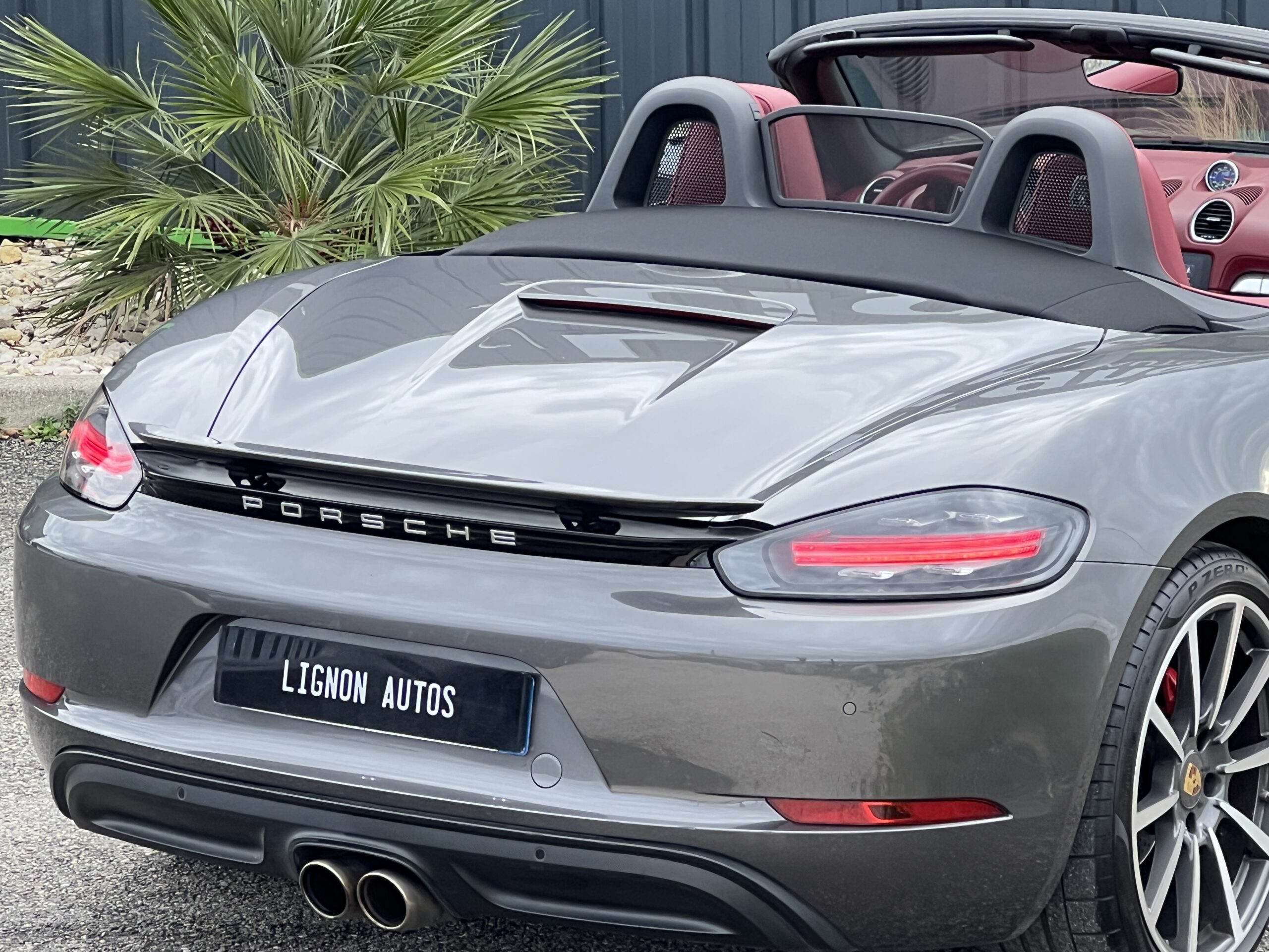 Photo PORSCHE BOXSTER S 718 2.5i 350 CH PDK IMMAT. FRANCE