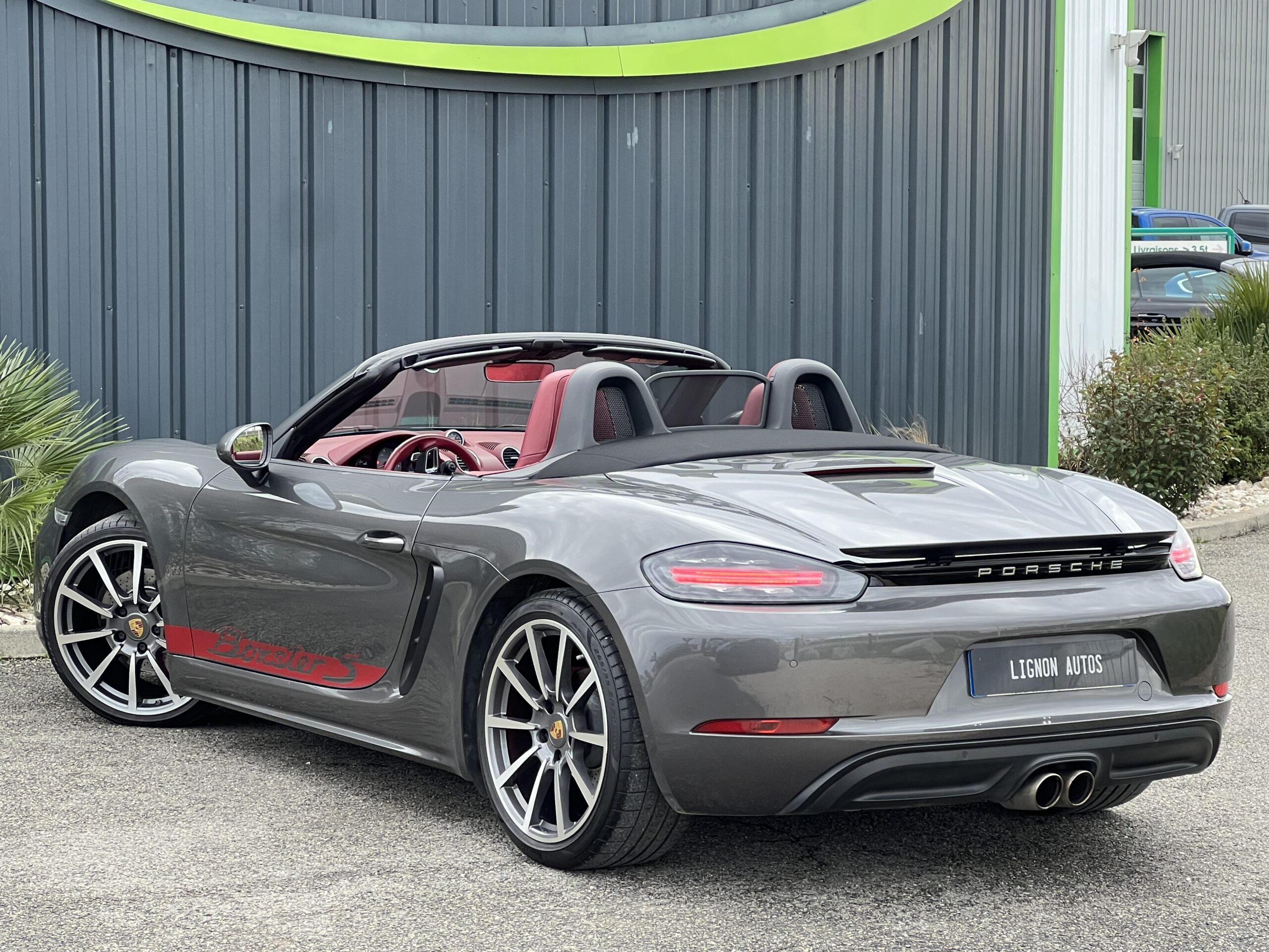 Photo PORSCHE BOXSTER S 718 2.5i 350 CH PDK IMMAT. FRANCE