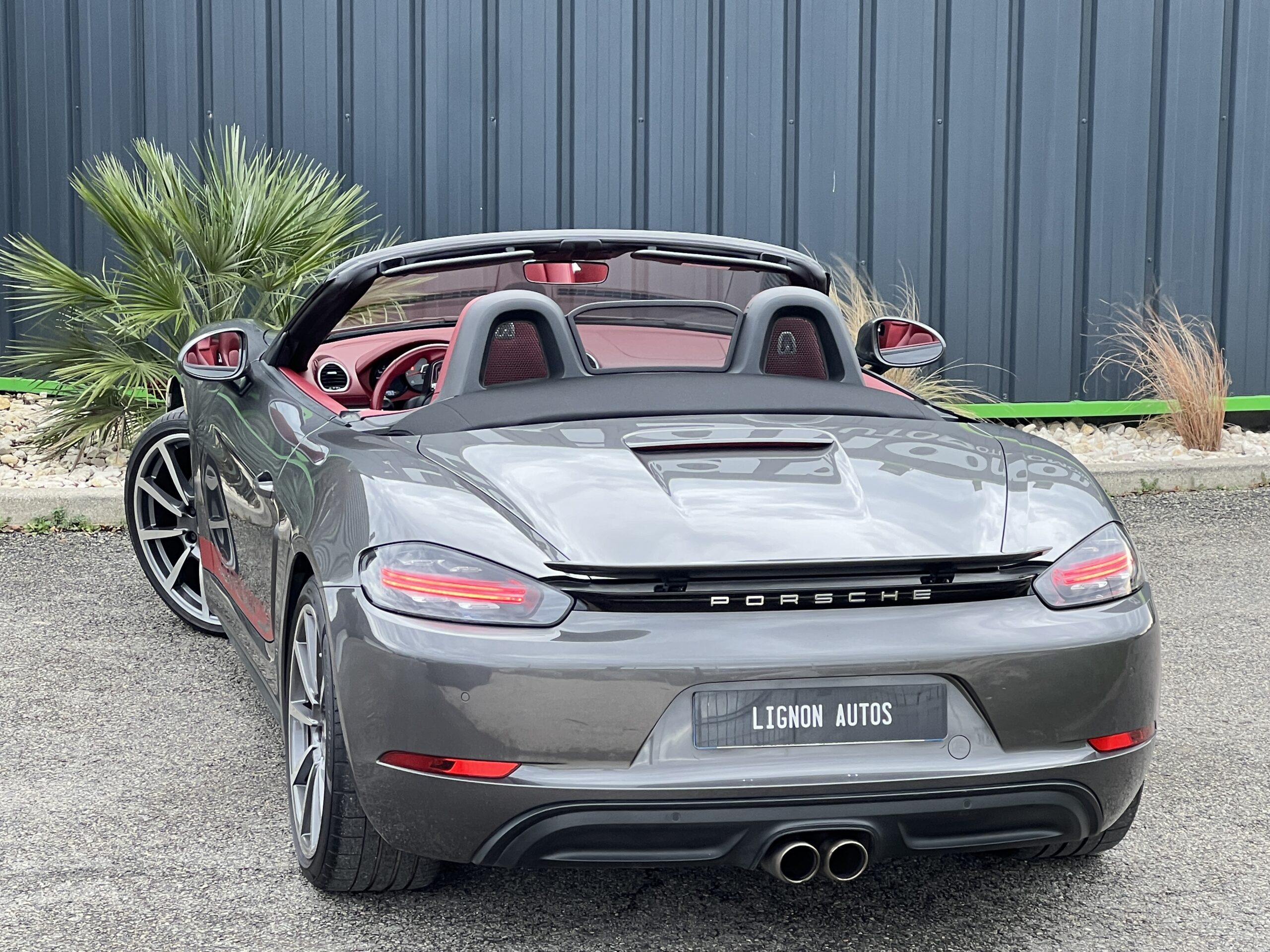 Photo PORSCHE BOXSTER S 718 2.5i 350 CH PDK IMMAT. FRANCE