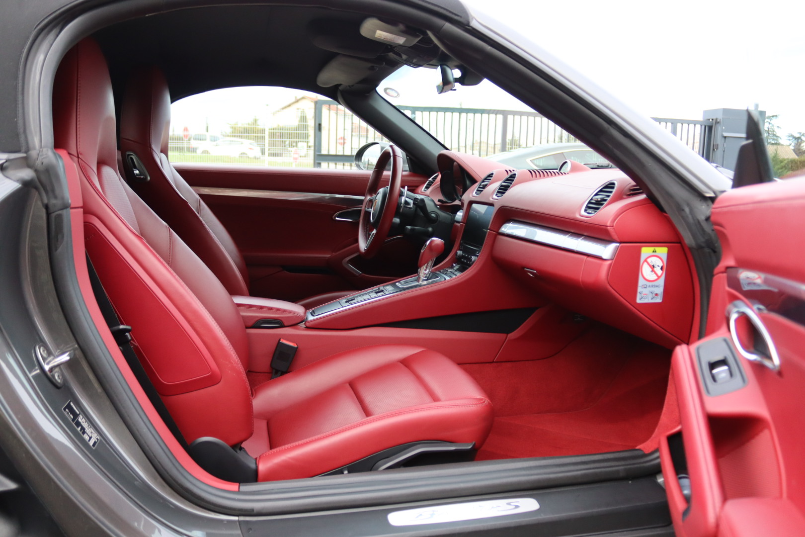 Photo PORSCHE BOXSTER S 718 2.5i 350 CH PDK IMMAT. FRANCE