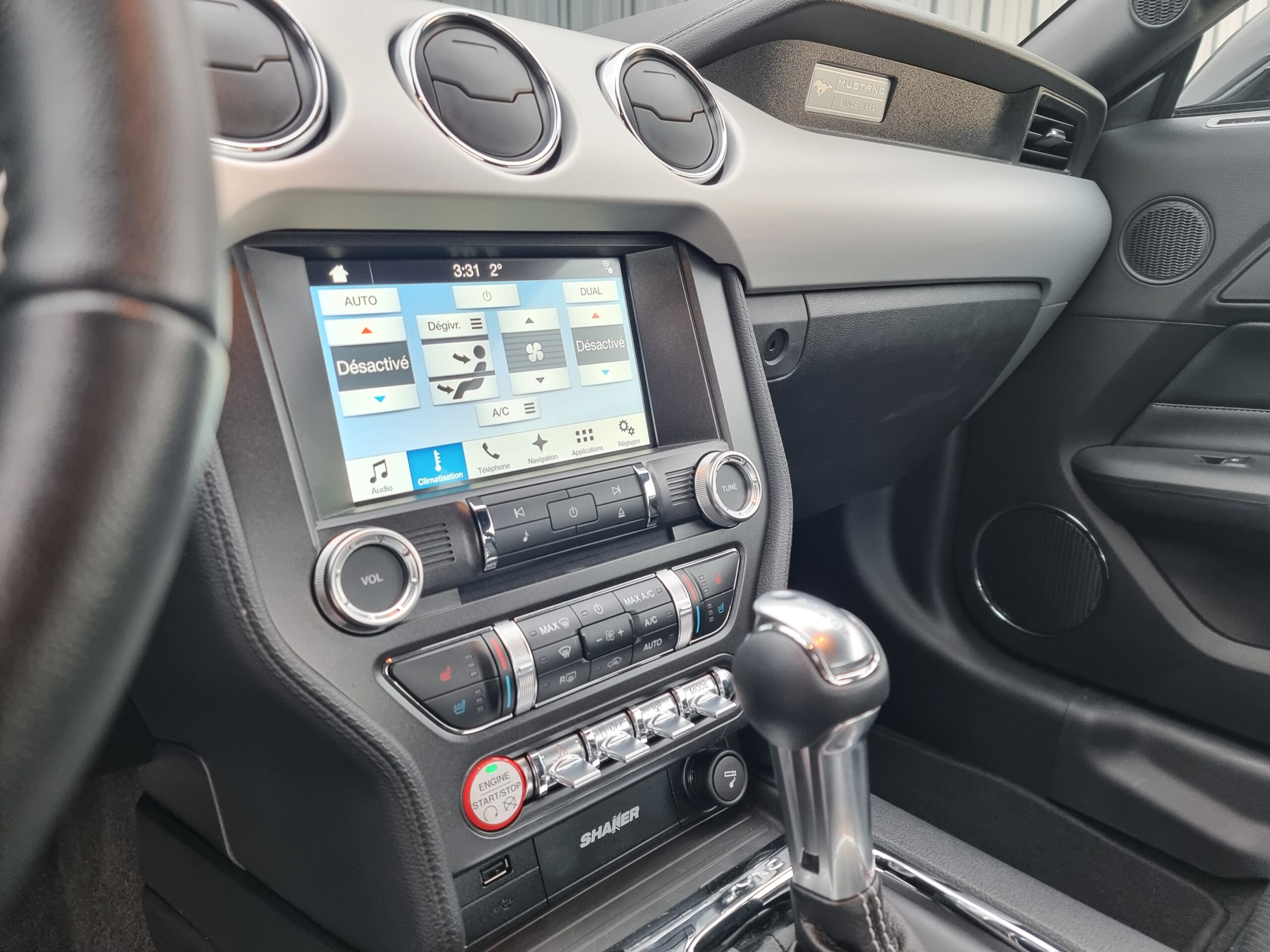 Photo FORD MUSTANG FASTBACK GT 5.0L V8 421 BVA PREMIUM