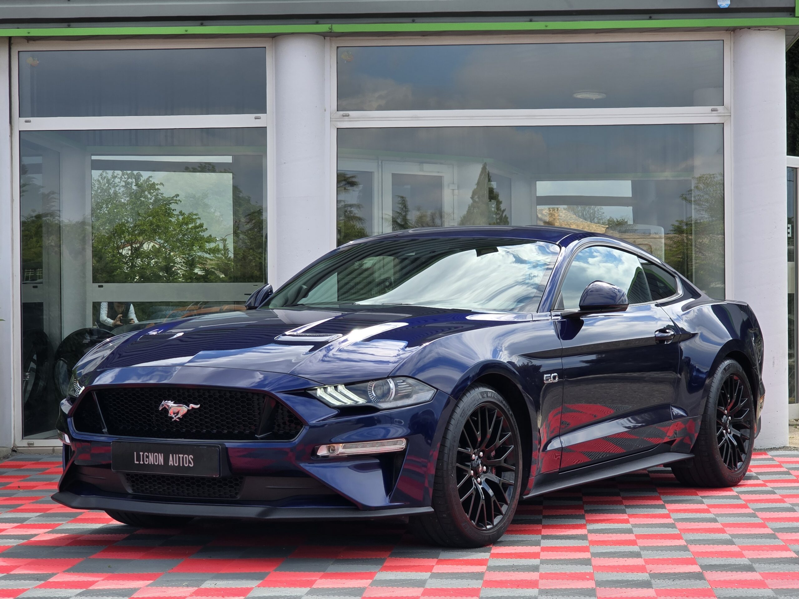 Photo Ford Mustang V8 Fastback Gt 450ch Bva10 Premium Garantie Ford Jusqu'au 07/25 ou 140 000km