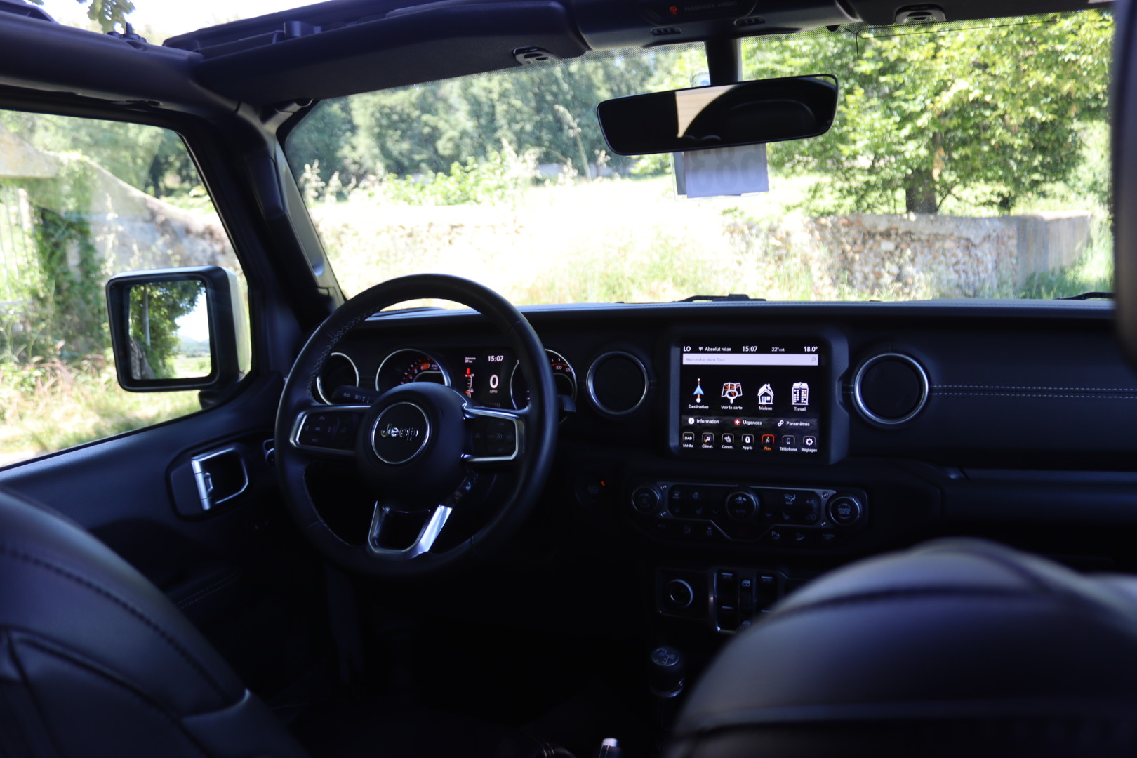 Photo Jeep Wrangler JL 2.0 T 272CH Unlimited Overland / Echappement Sport / Attelage